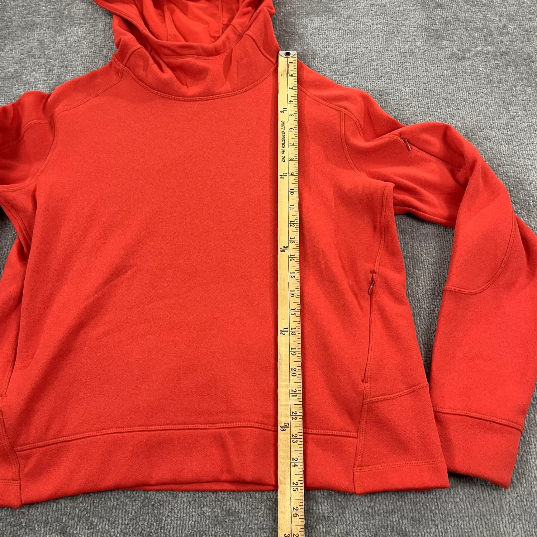 Sweaty Betty Sweaty Betty Hoodie Jacket Womens Medium Orange Active Fitness Running Pullover Size M / US 6-8 / IT 42-44 - 4 Thumbnail
