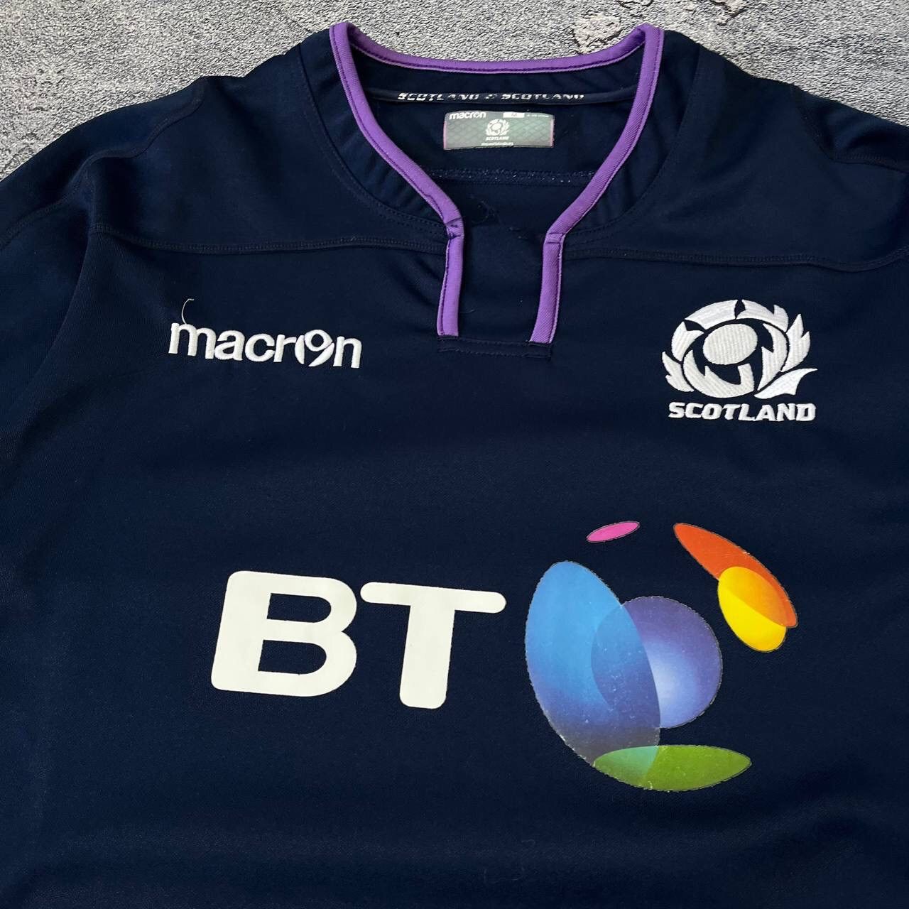 Vintage Scotland Rugby Home Jerser Macron 2017/2018 Size M Size US M / EU 48-50 / 2 - 9 Thumbnail