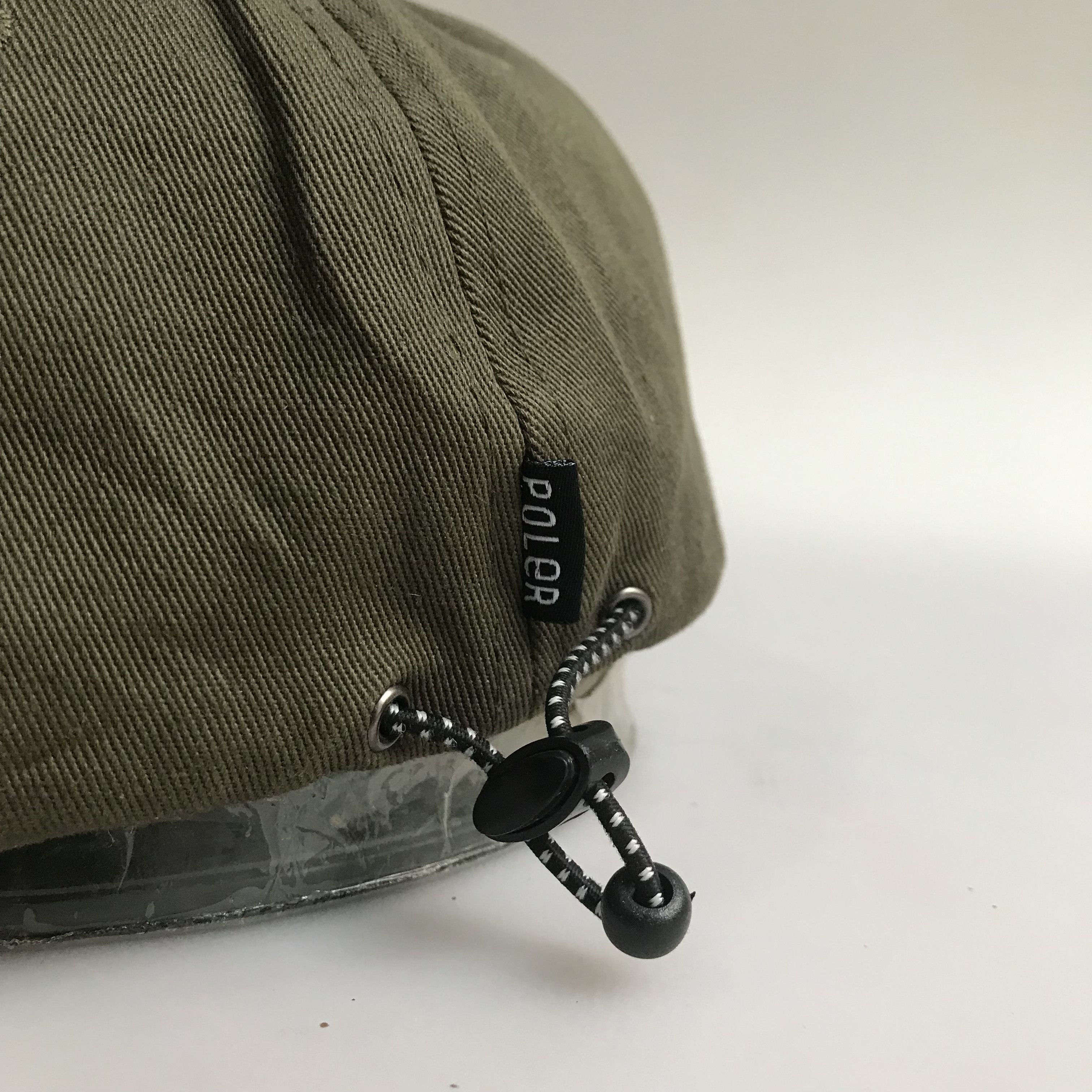 Japanese Brand Poler Five Panel Outdoor Cap Olive Green Colorway Size ONE SIZE - 4 Thumbnail