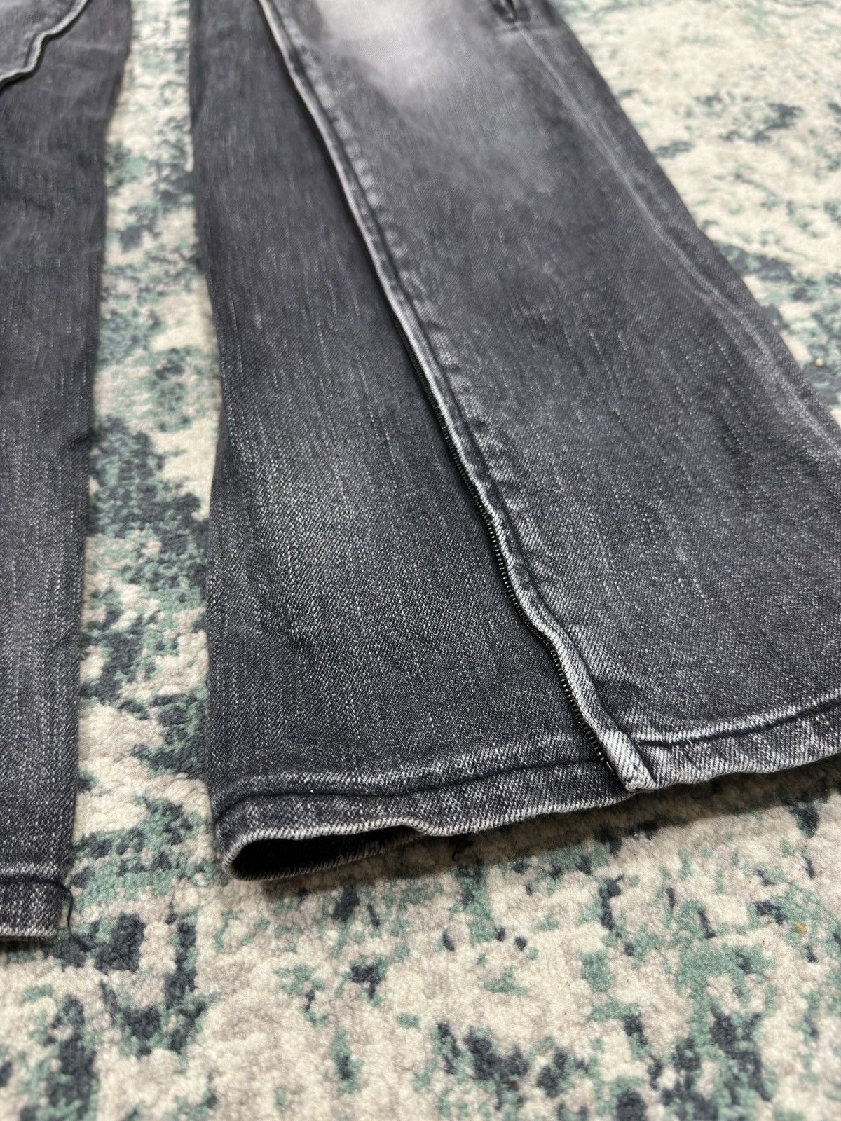 ato Aatoo Modeled By Masayori Matsumo Hybrid Zipper Flared Denim Size US 32 / EU 48 - 7 Thumbnail