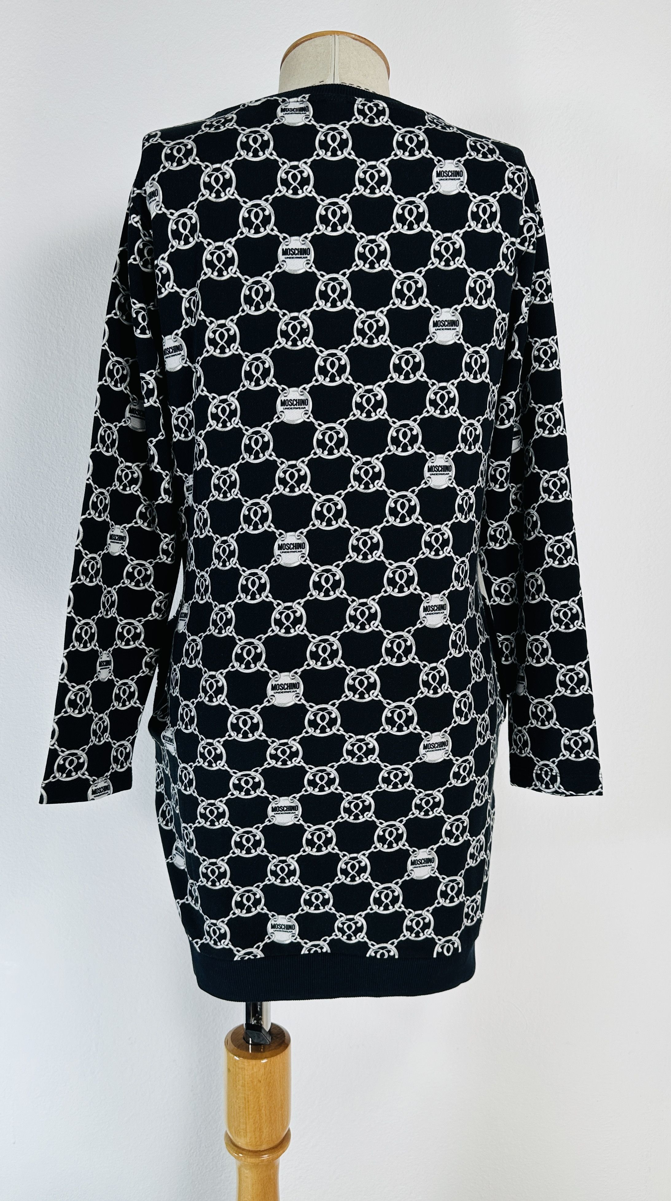 Moschino Mini Sweatshirt Dress Size XS / US 0-2 / IT 36-38 - 5 Thumbnail