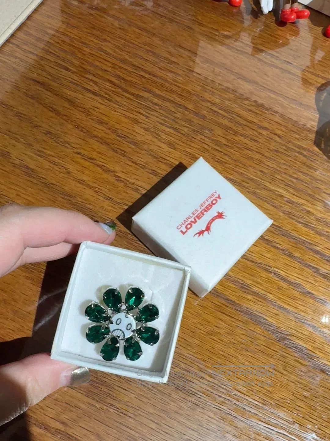 Charles Jeffrey LOVERBOY Charles Jeffrey Loverboy Flower Ring. Size ONE SIZE - 3 Thumbnail