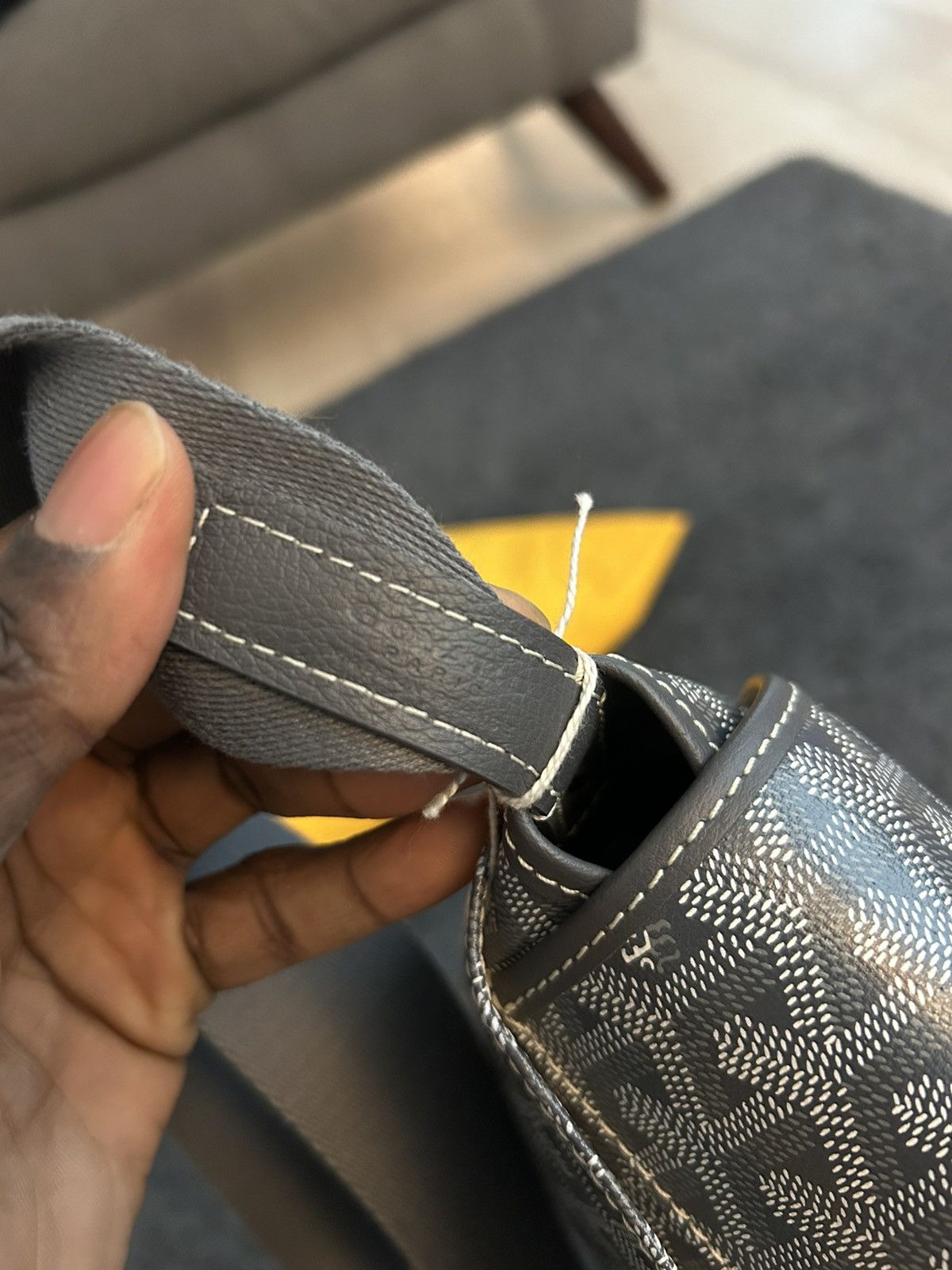 Goyard Goyard Capetien Grey MM messenger bag Size ONE SIZE - 8 Thumbnail