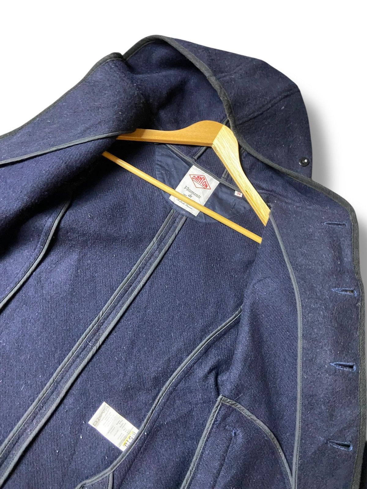 Danton Danton Vetements De Travail Wool Jacket (151) Size US XXS / EU 40 - 2 Thumbnail