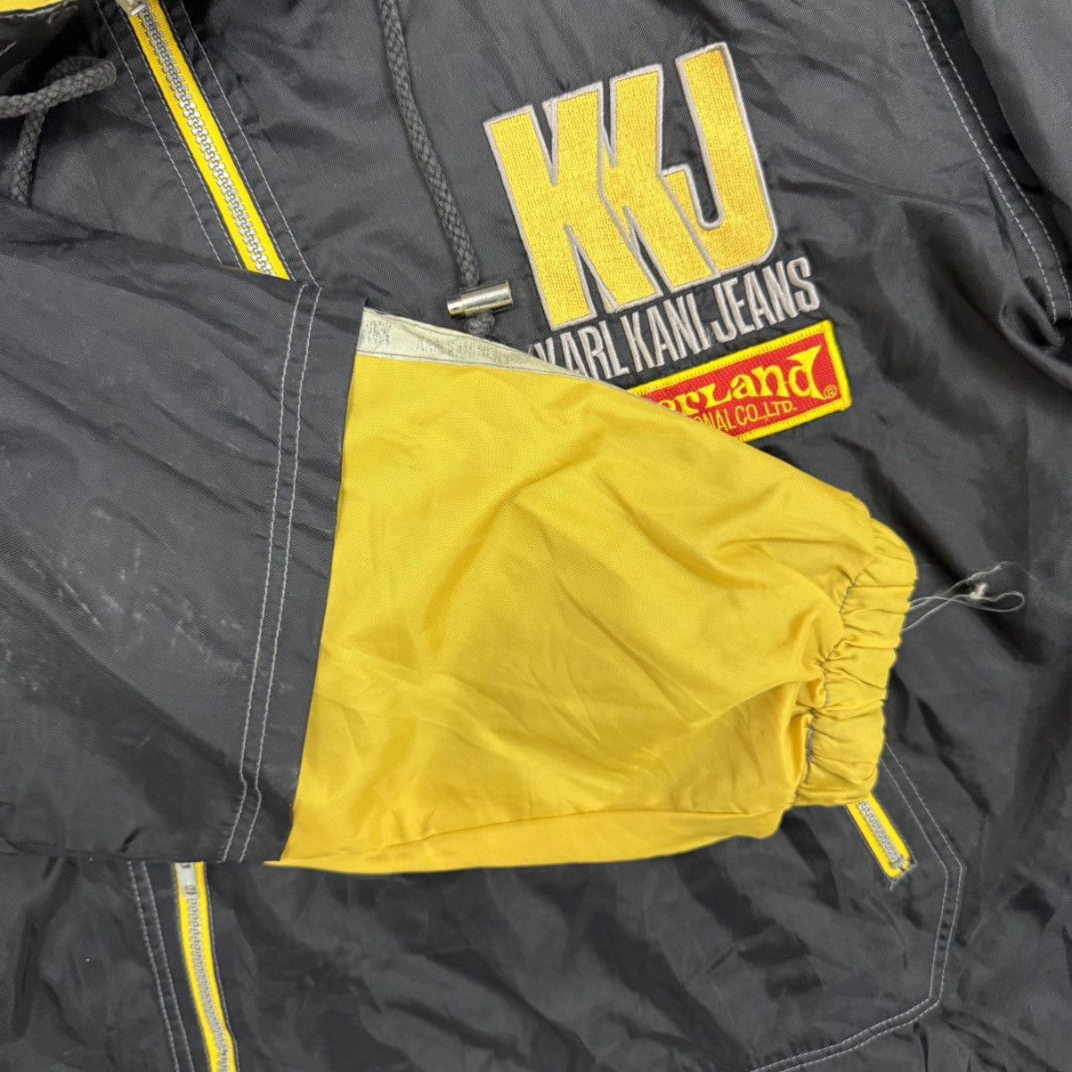 Karl Kani × Vintage Vintage Karl Kani Anorak Hip Hop Size US XL / EU 56 / 4 - 5 Thumbnail