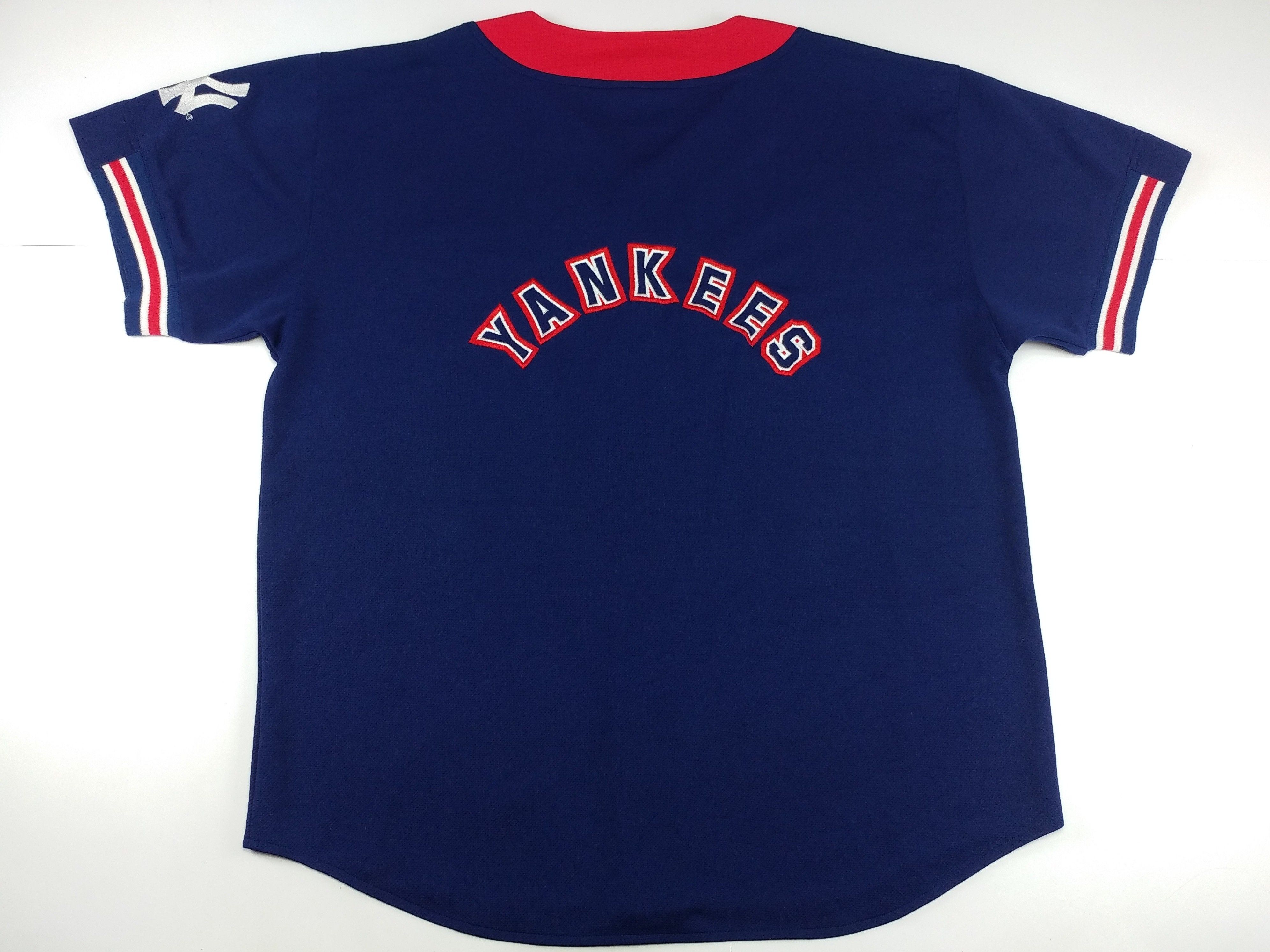 MLB MLB New York Yankees jersey, vintage baseball t-shirt 90s XL Size US XL / EU 56 / 4 - 1 Thumbnail