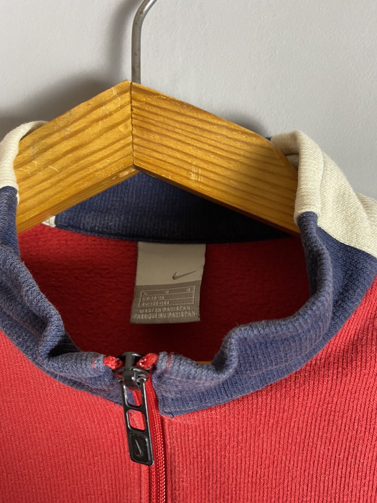Nike × Vintage Vintage 90s Nike Athletic sweatshirt Size US XS / EU 42 / 0 - 4 Thumbnail