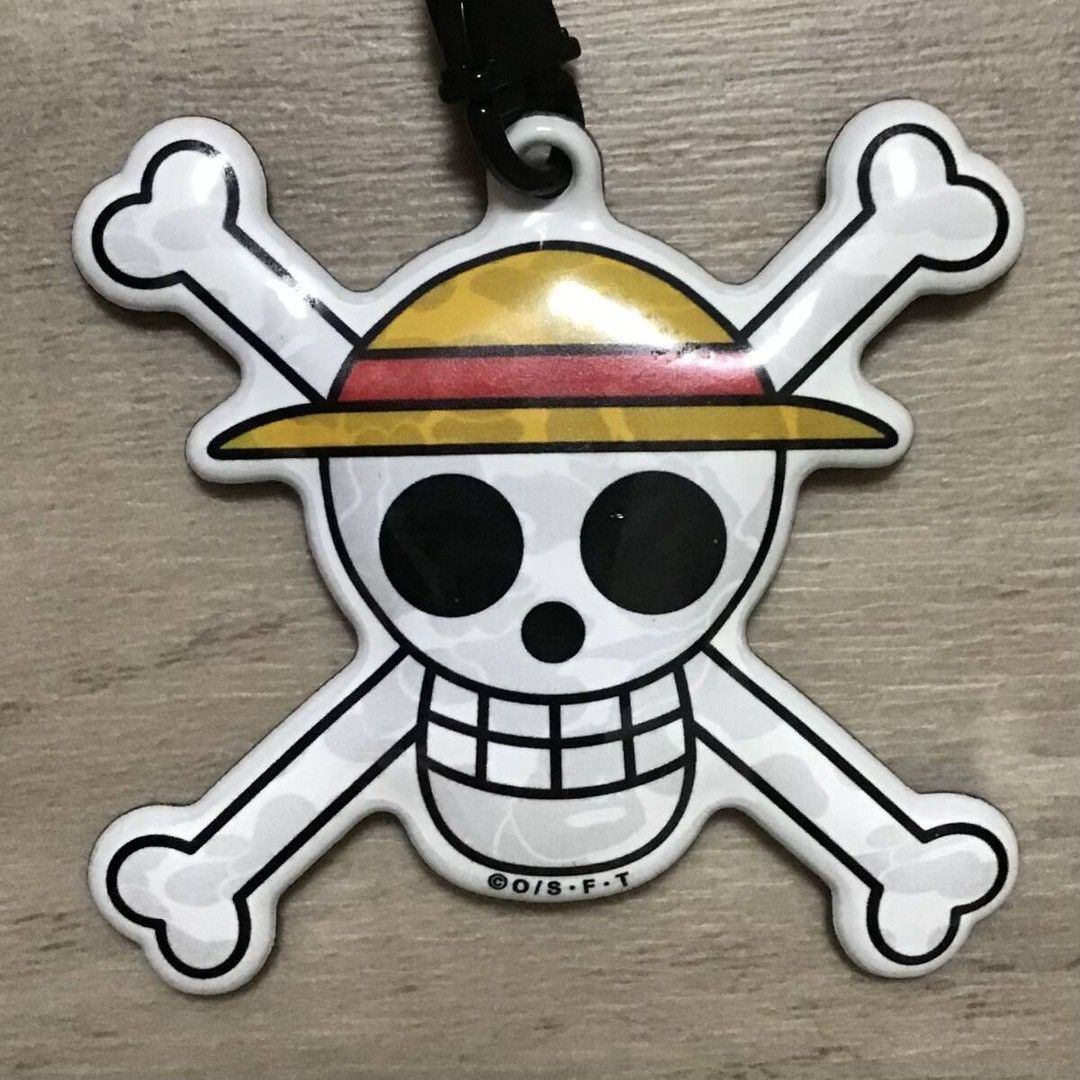 Bape BAPE × One Piece Luffy Pirate Flag Mobile Cleaner Strap Size ONE SIZE - 2 Thumbnail