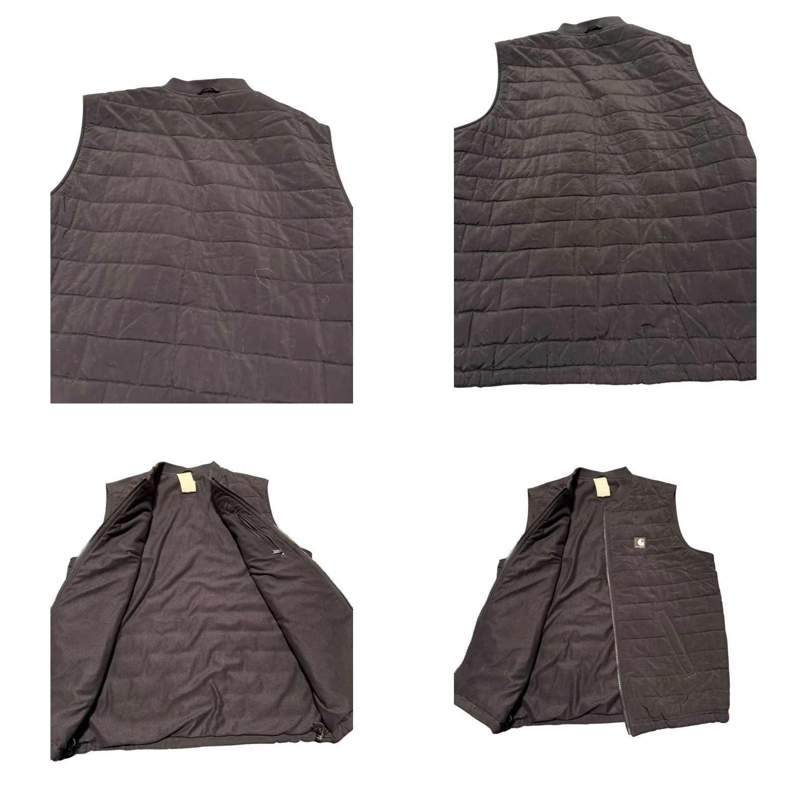 Carhartt VINTAGE Carhartt C76 Gilliam Vest Mens Large BLK Quilted Cordura Liner Only Black Quilted Cordura Liner Only Parka Style Jacket Size US L / EU 52-54 / 3 - 8 Thumbnail