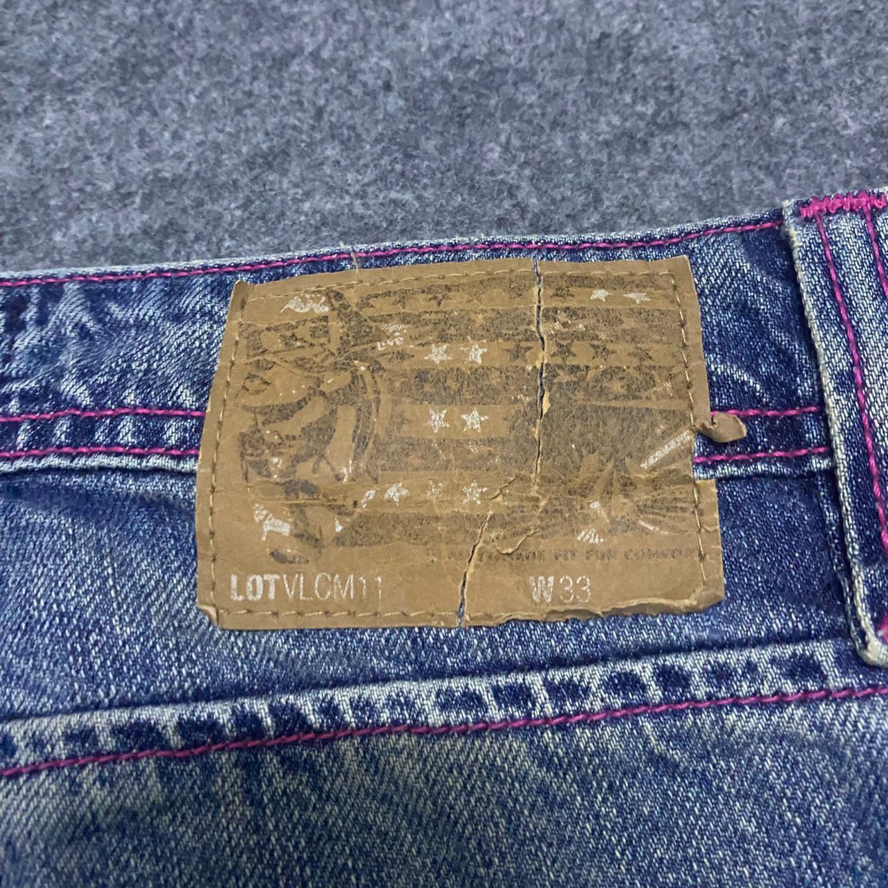 Vintage 💥Best Offer💥Vintage Volcom Stone Distressed Denim Size US 35 - 12 Thumbnail