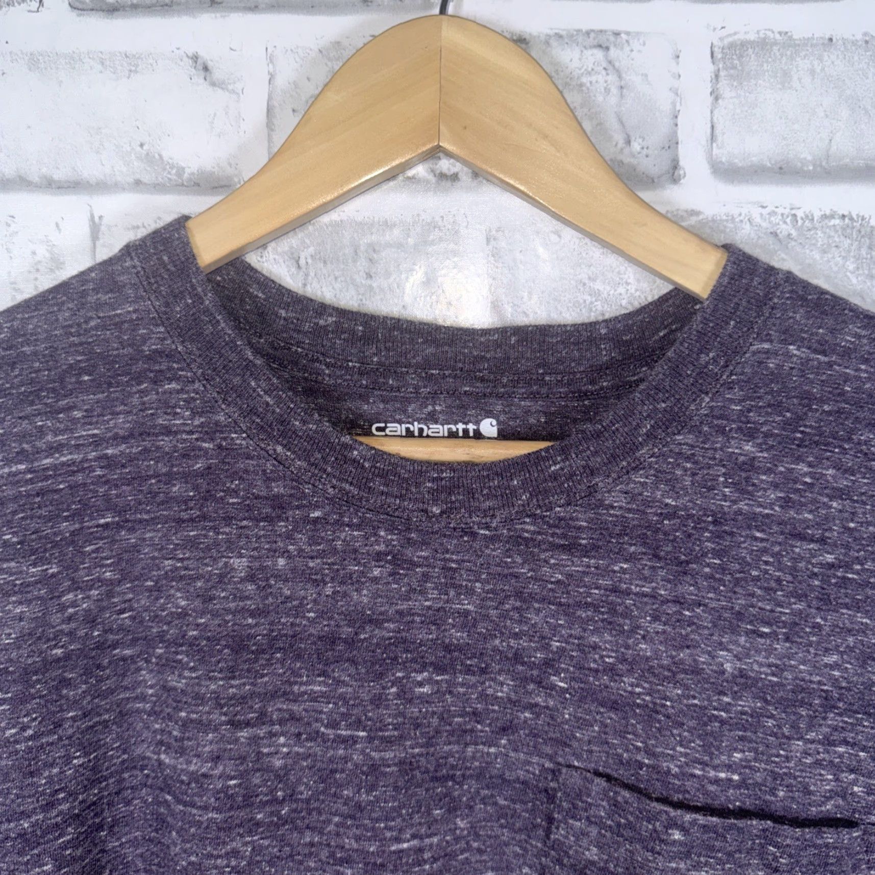 Carhartt Carhartt T-Shirt Mens M Purple Pocket Size US M / EU 48-50 / 2 - 2 Thumbnail