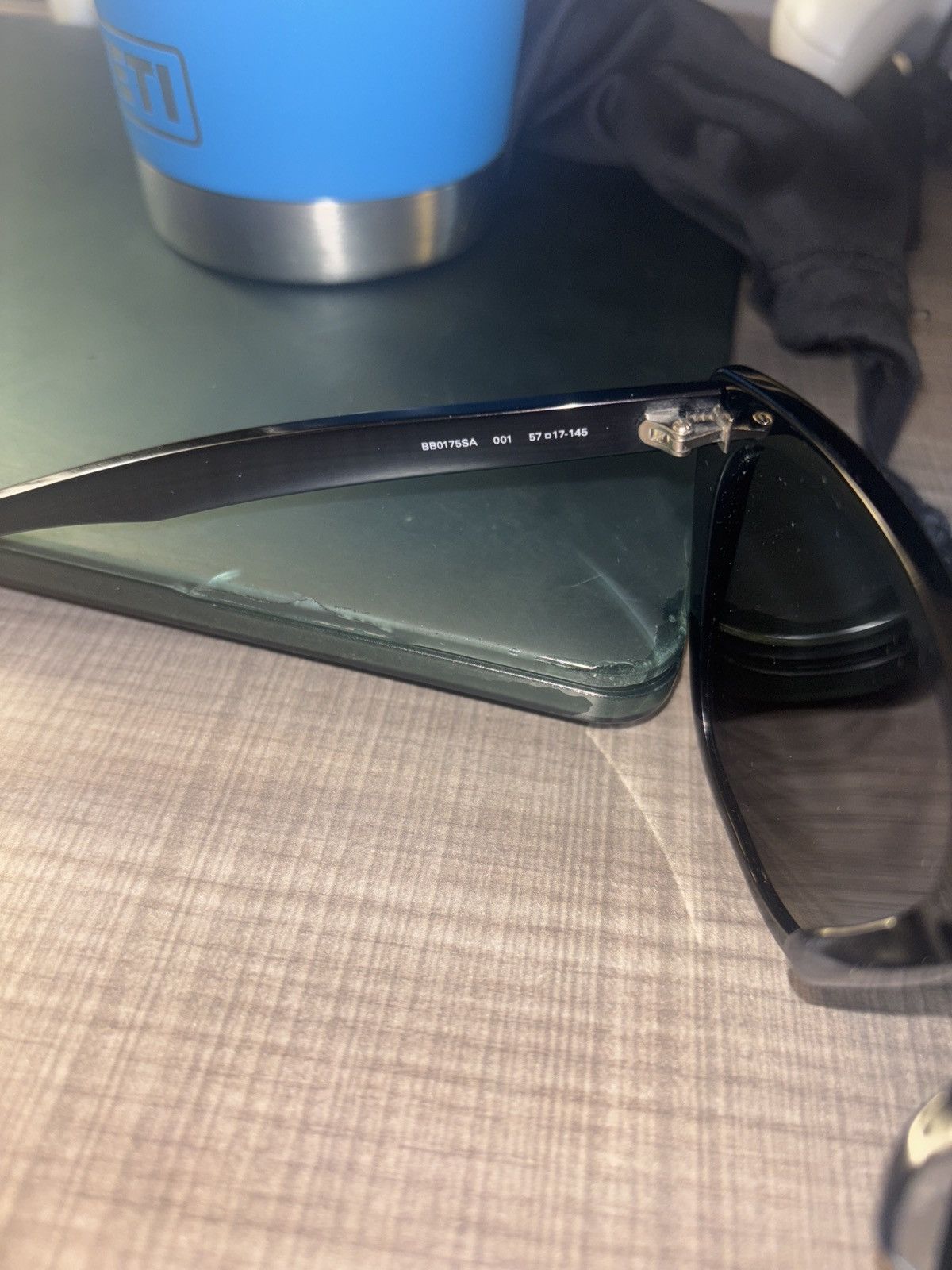 Balenciaga Balenciaga Black square sunglasses Size ONE SIZE - 4 Thumbnail