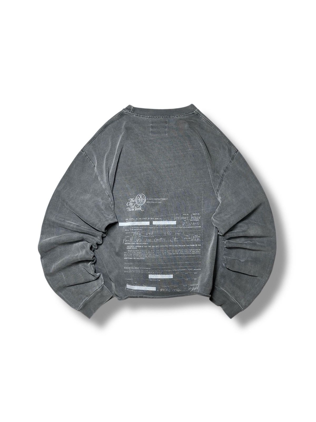 Rare Mr. Saturday Longsleeve Designer Streetwear Crewneck