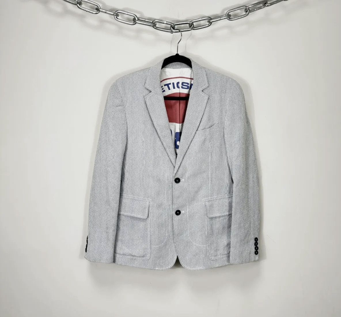 Dolce & Gabbana × Vintage Dolce & Gabbana Sports Men's Rare Luxury Blazer Jacket Coat Size 40R - 1 Thumbnail