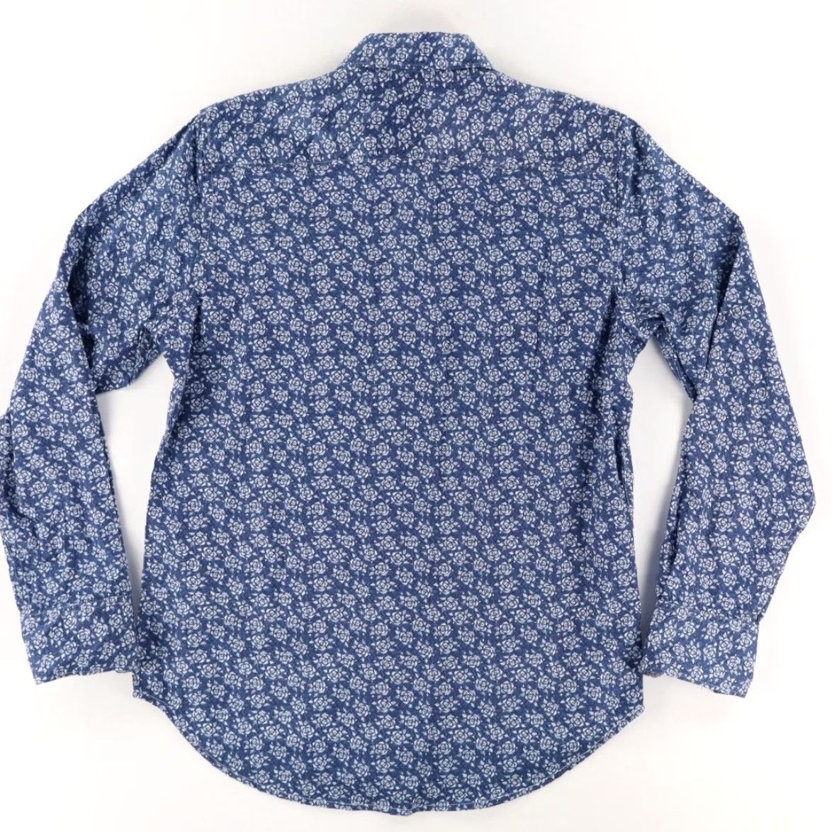Robert Graham Robert Graham Beton Ridge Rose Floral Button Up Shirt Blue Mens S Size US S / EU 44-46 / 1 - 4 Thumbnail