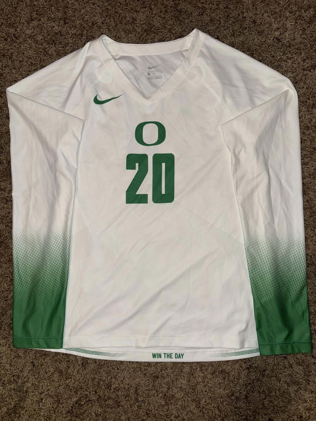 Nike Nike Women’s Oregon Ducks Hyperelite Long Sleeve Volleyball Jersey Sample Size M / US 6-8 / IT 42-44 - 1 Thumbnail