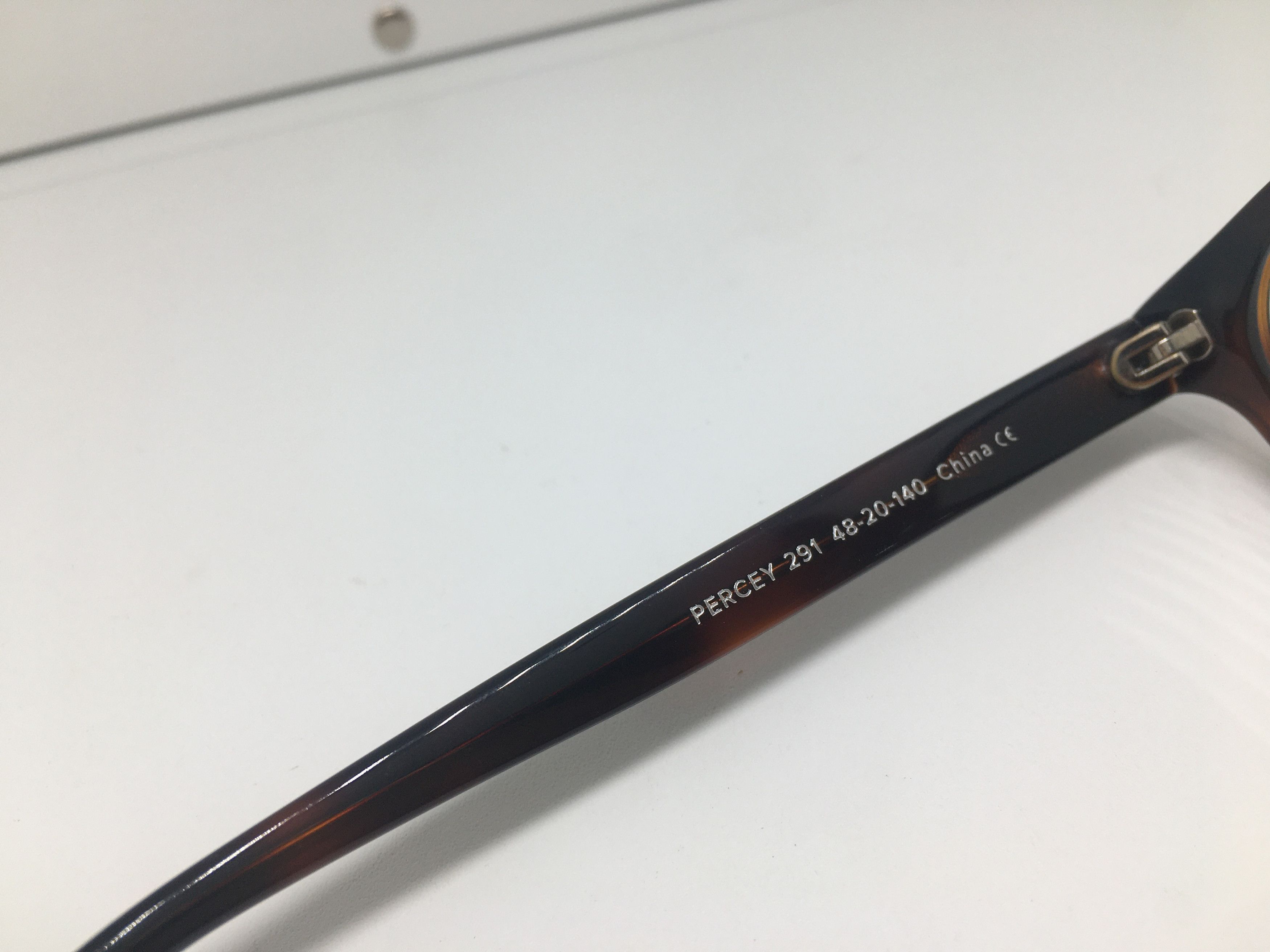Warby Parker Warby Parker PERCEY 291 Tortoise Keyhole Bridge Eyeglasses Size ONE SIZE - 6 Thumbnail