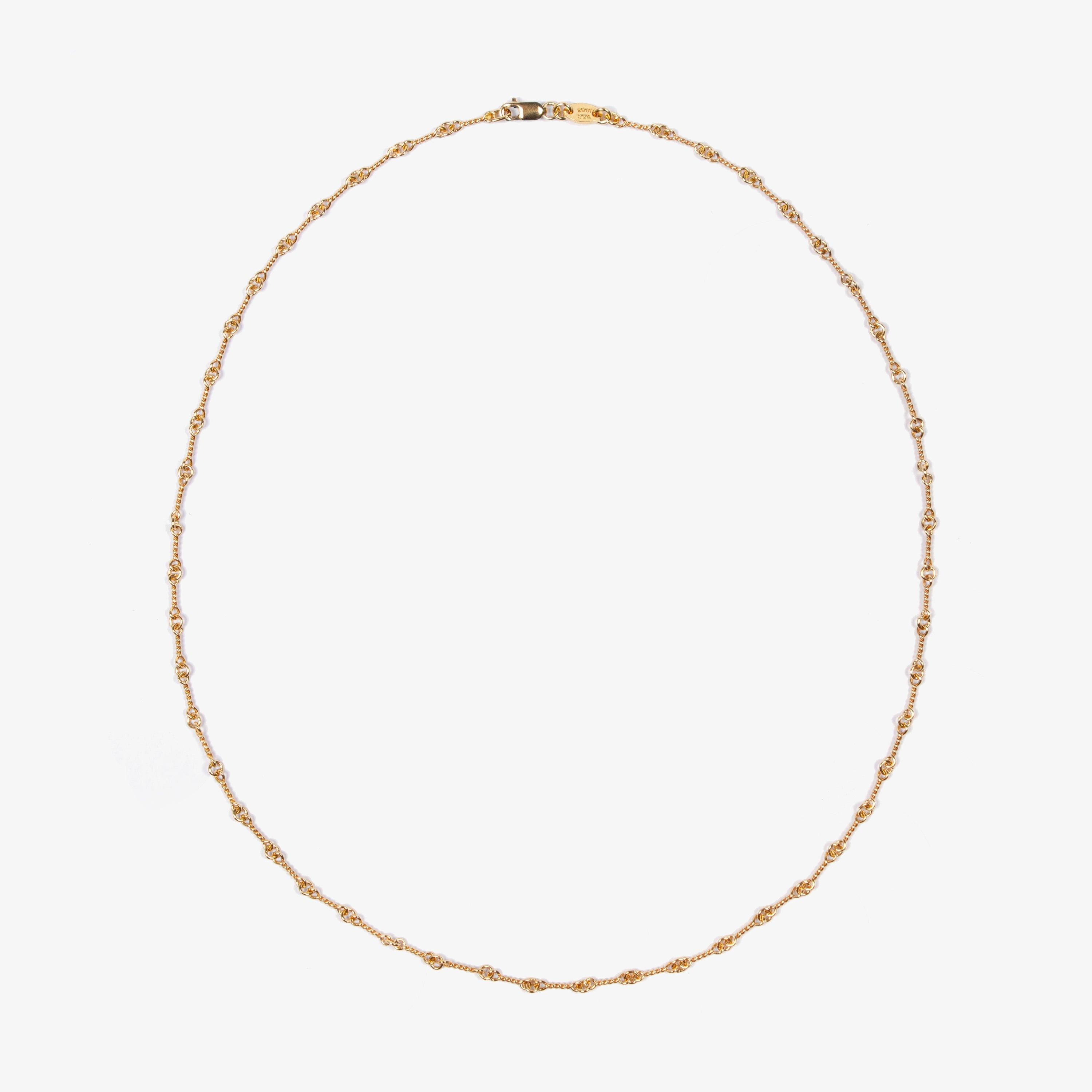 Chrome Hearts CHROME HEARTS 22K GOLD TWIST CHAIN Size ONE SIZE - 2 Thumbnail