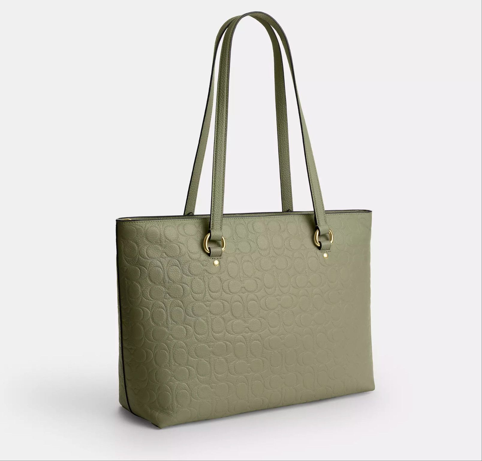 Coach Station Tote Bag In Signature Leather CEW04 Size ONE SIZE - 14 Thumbnail