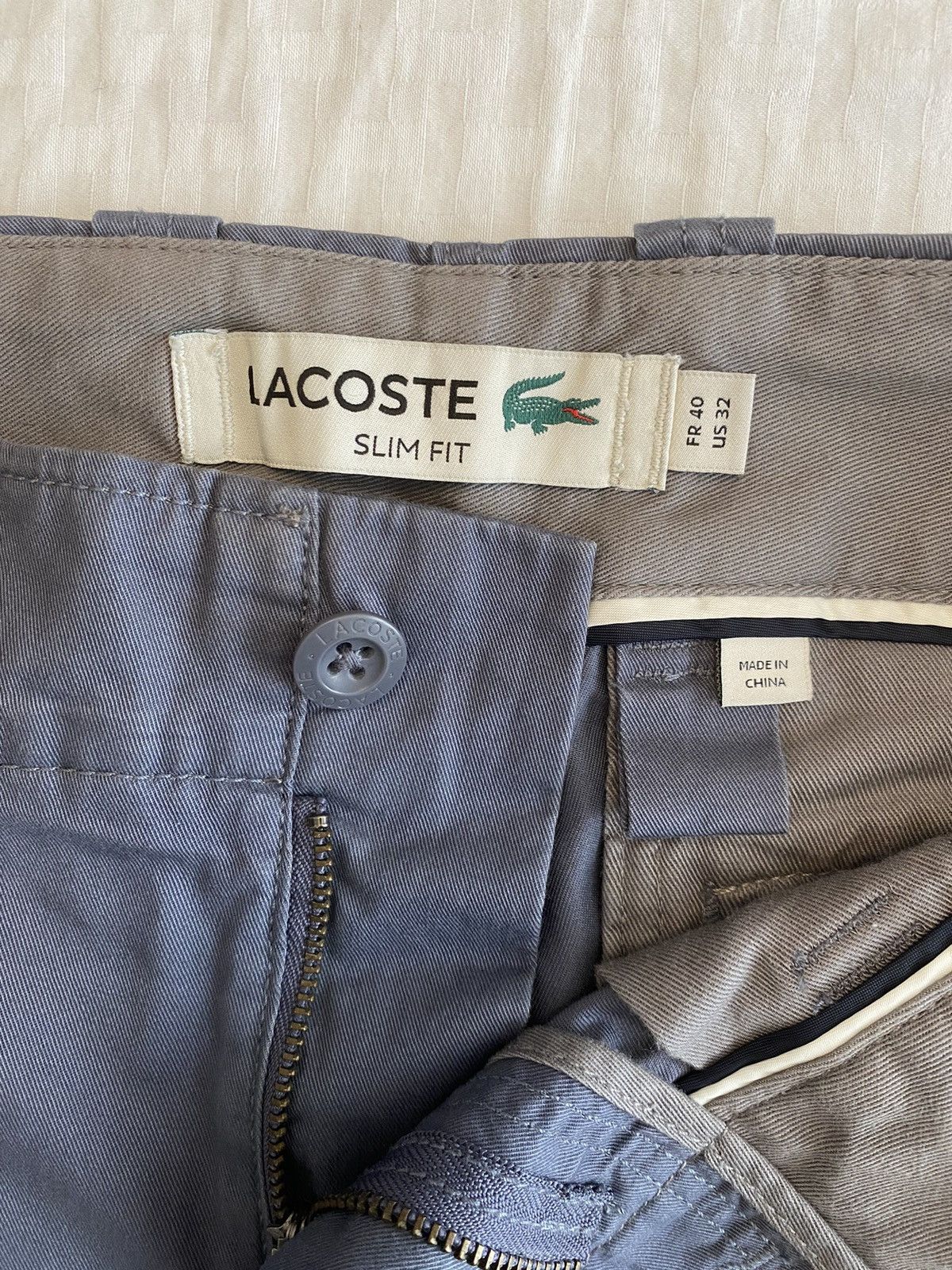 Lacoste Lacoste pants with side pockets slim fit Size US 32 / EU 48 - 8 Thumbnail