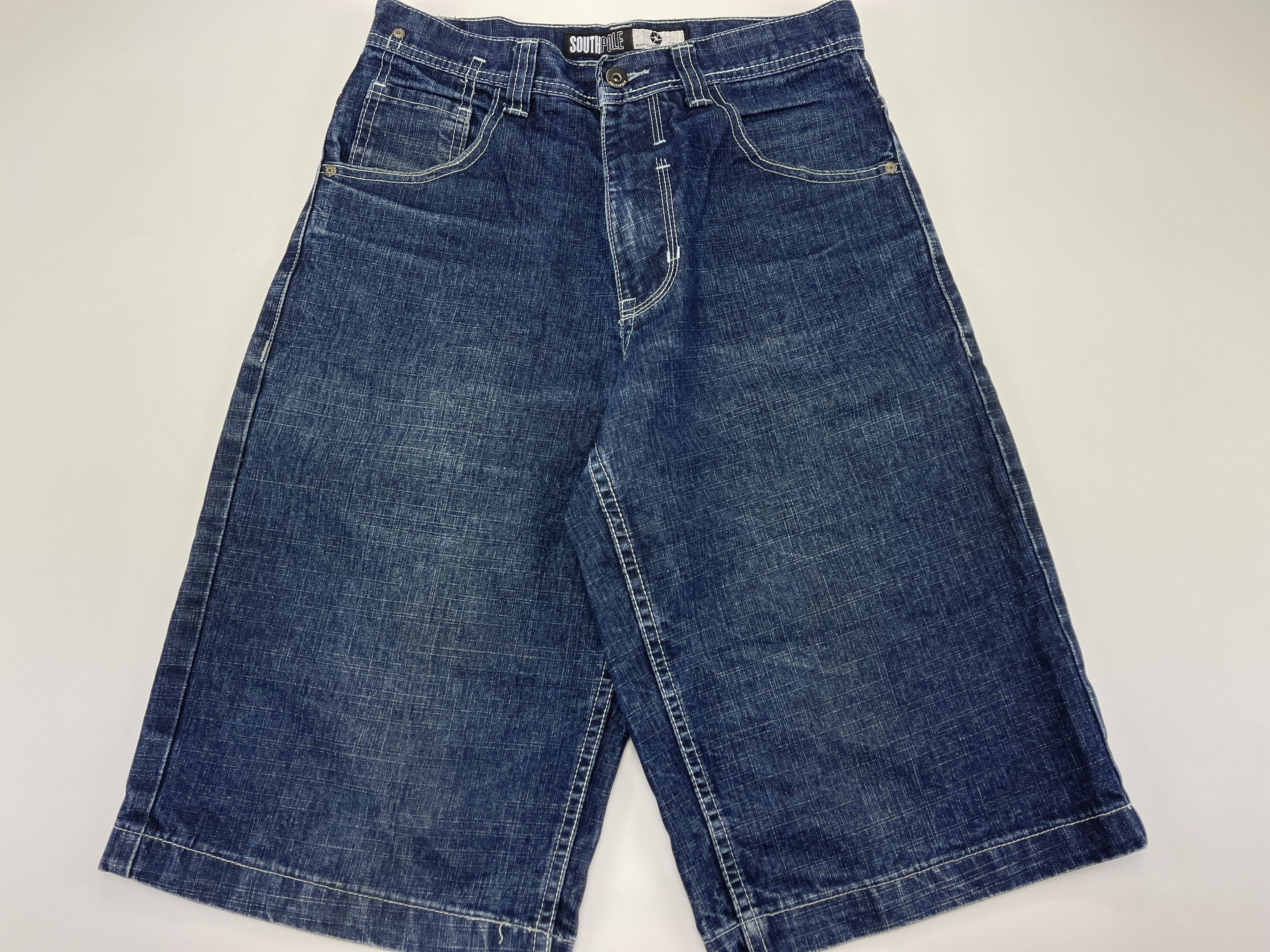 Southpole Southpole shorts, vintage hip hop baggy jeans, 90s size W 28 Size US 28 / EU 44 - 3 Thumbnail