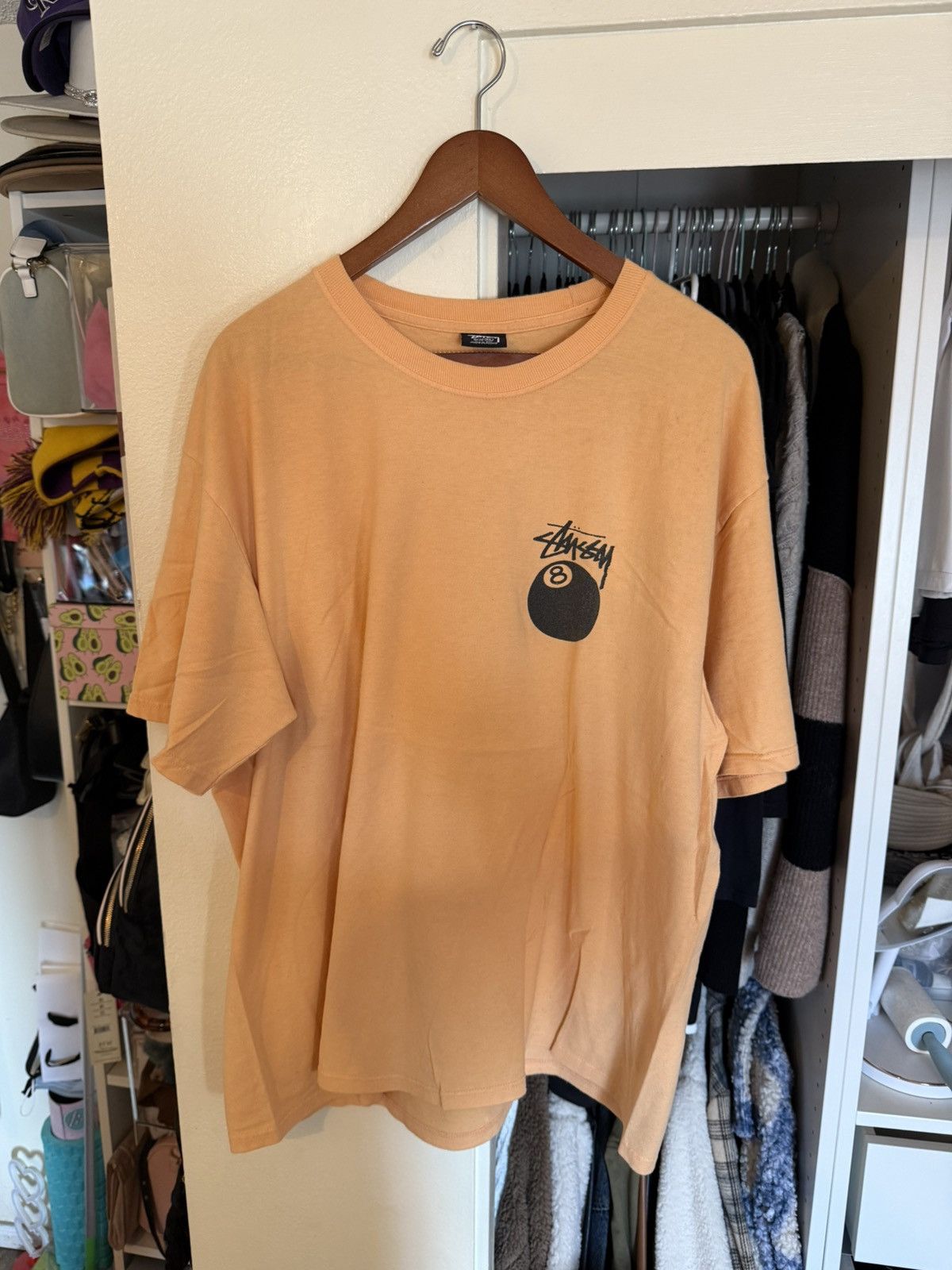 Stussy Stussy 8 Ball Men Pigment Dyed Tee Size US XL / EU 56 / 4 - 2 Thumbnail