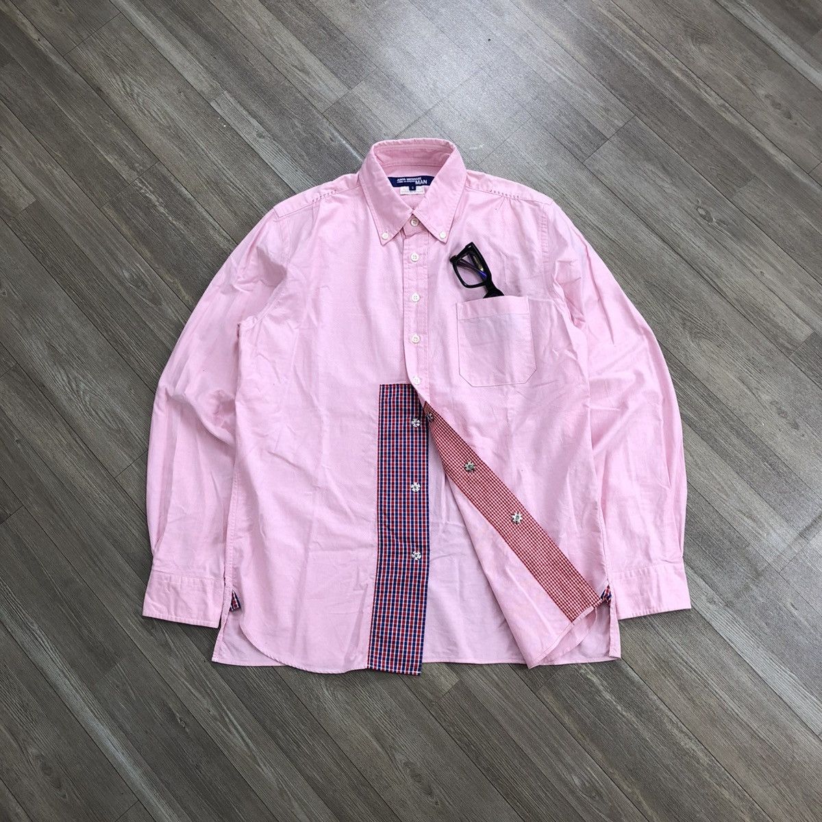 JUNYA WATANABE MAN PINK COMME des GARCONS Camouflage Shirt