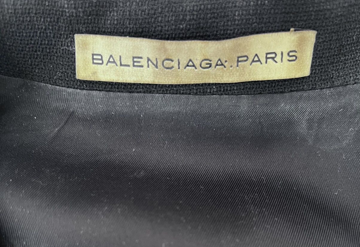 Balenciaga Balenciaga Double-Breasted Black Jacket Size XS / US 0-2 / IT 36-38 - 6 Thumbnail