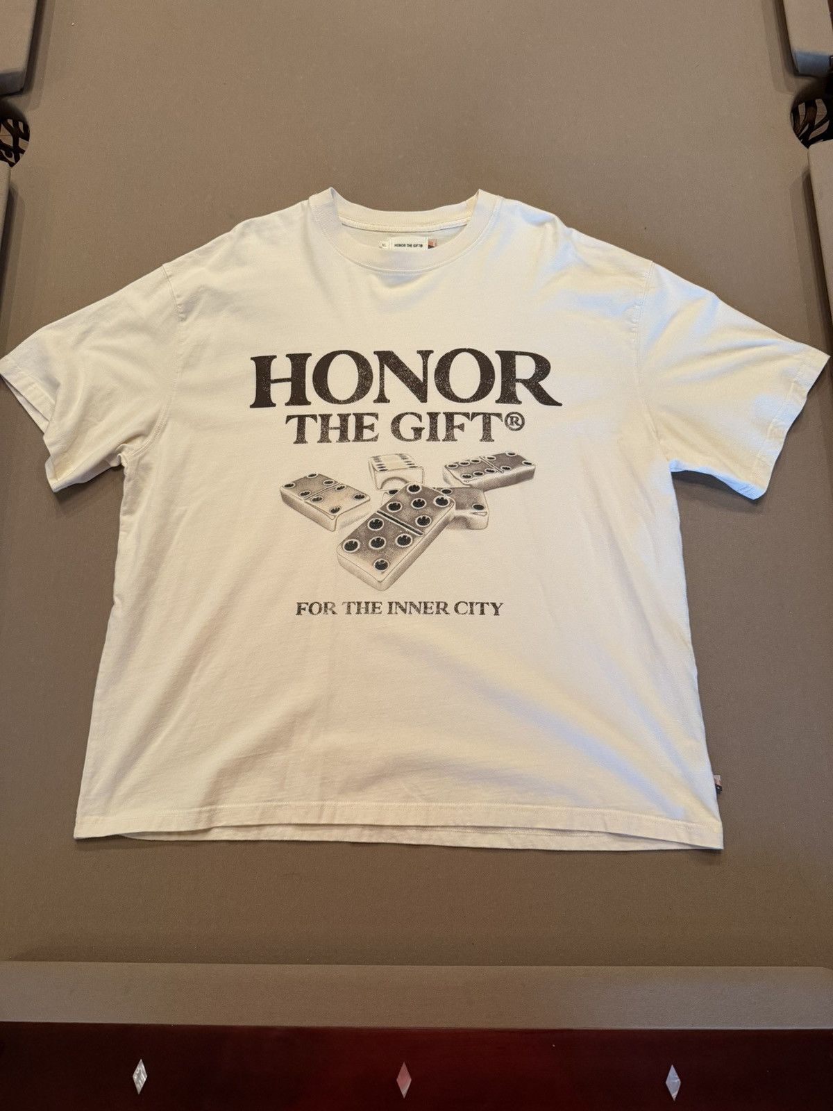 Honor the Gift Honor the Gift ‘Dominos’ Tee Size US XL / EU 56 / 4 - 1 Thumbnail