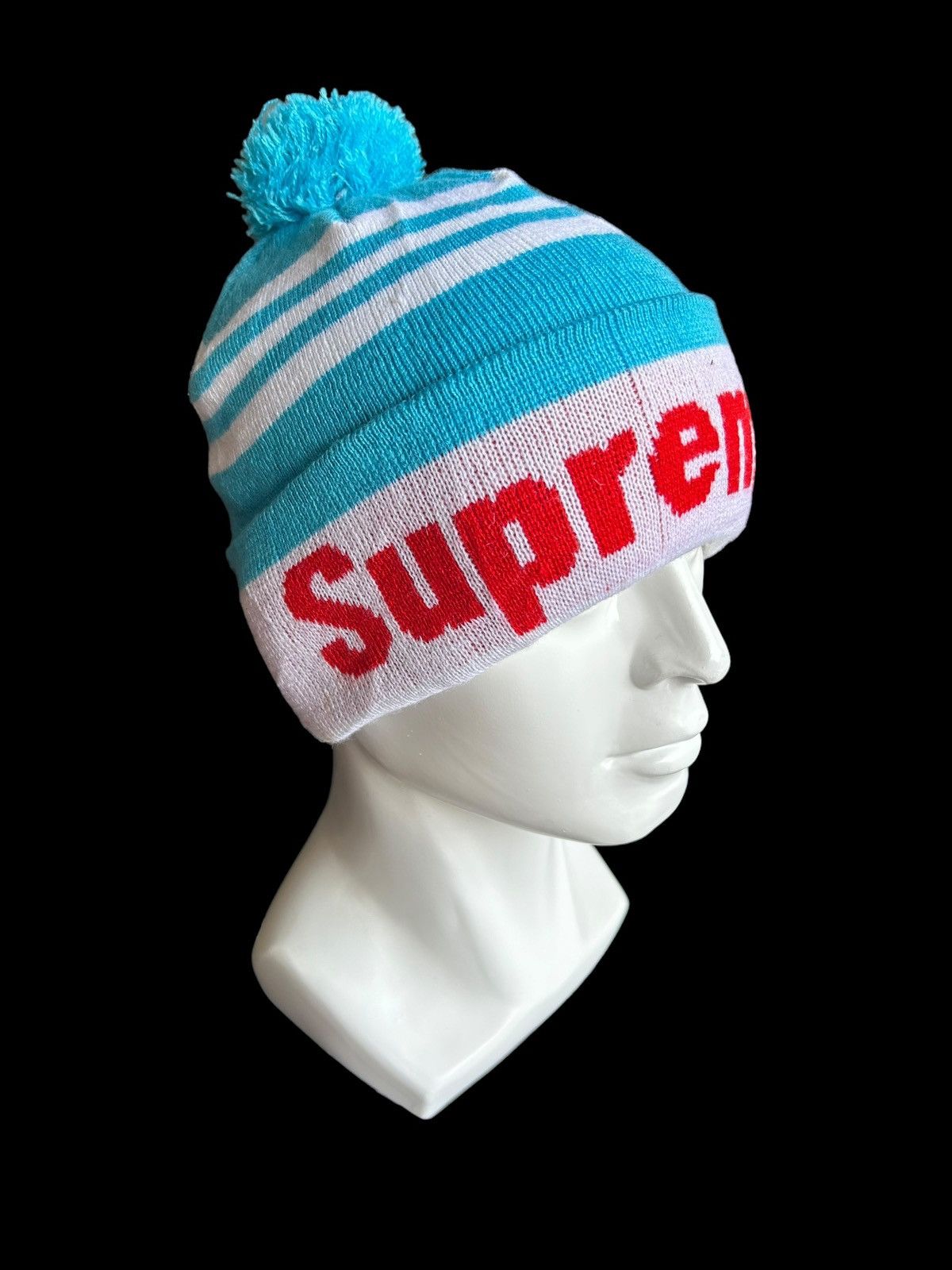 Supreme SUPREME Big Logo Beanie Hats ☠️ Size ONE SIZE - 2 Thumbnail
