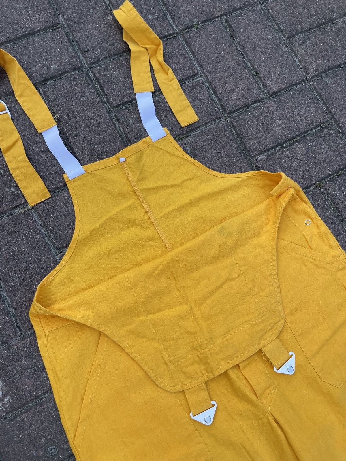 Le Laboureur × Vintage Vintage French Sanfor Workwear Faded Overalls Pants Size US 38 / EU 54 - 10 Thumbnail