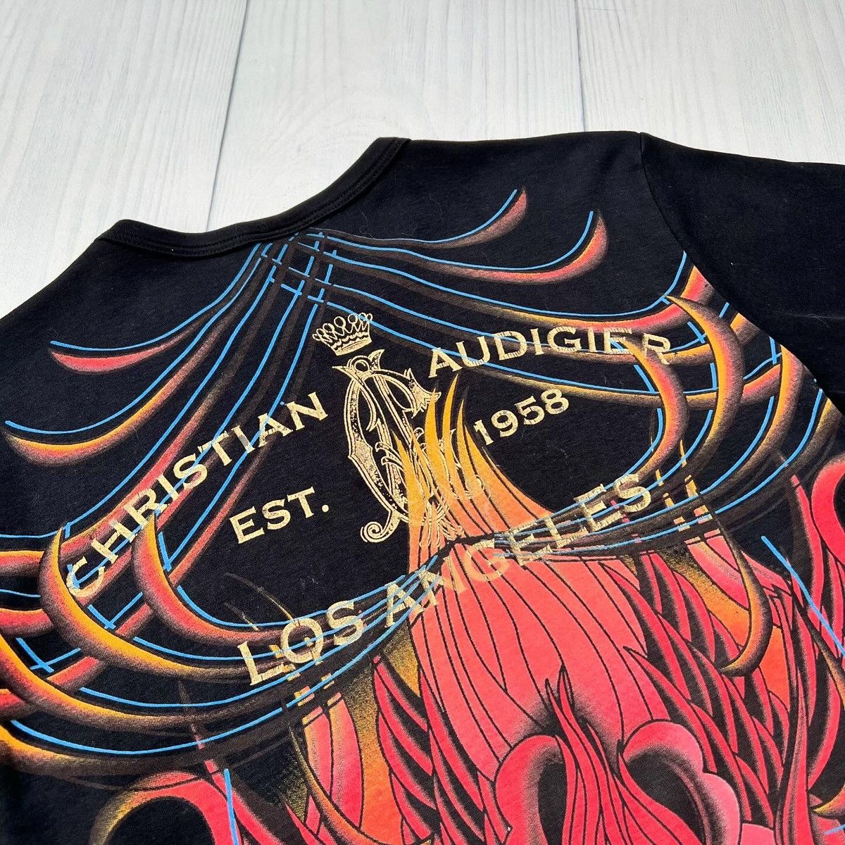 Christian Audigier Ed Hardy Christian Audigier t-shirt vintage Size US XL / EU 56 / 4 - 5 Thumbnail
