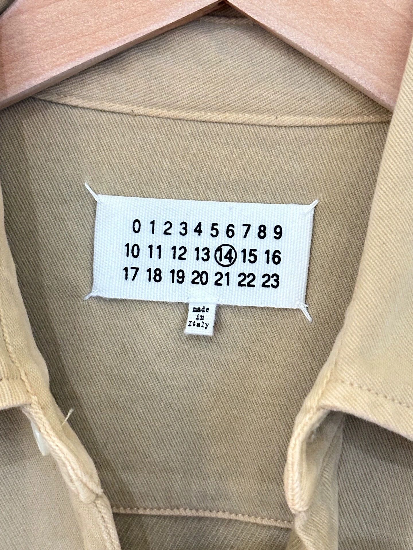Maison Margiela Maison Martin Margiela 2014 AW Shirt Jacket Brown 44 Size US S / EU 44-46 / 1 - 5 Thumbnail
