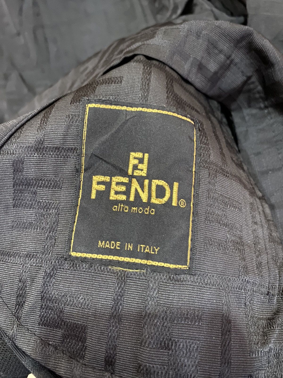 Fendi Fendi Alta Moda Monogram Jacket Italian Luxury Streetwear Size US M / EU 48-50 / 2 - 9 Thumbnail