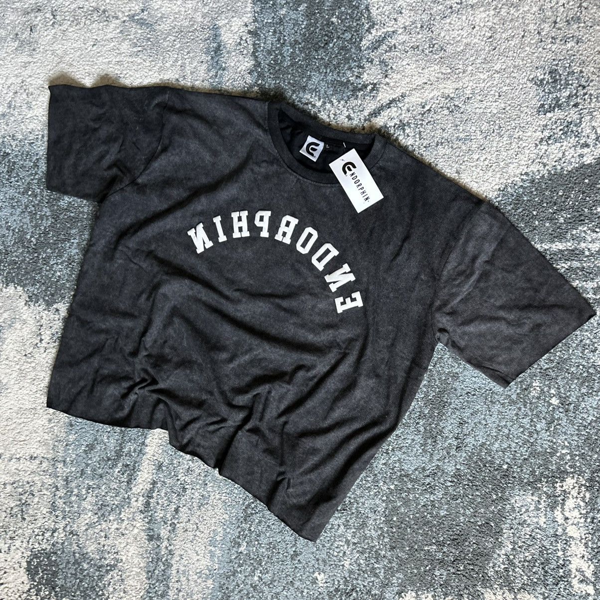 TeamSESH ENDORPHiN by EL mirror puff print acid wash crop tee BONES Size US L / EU 52-54 / 3 - 4 Thumbnail