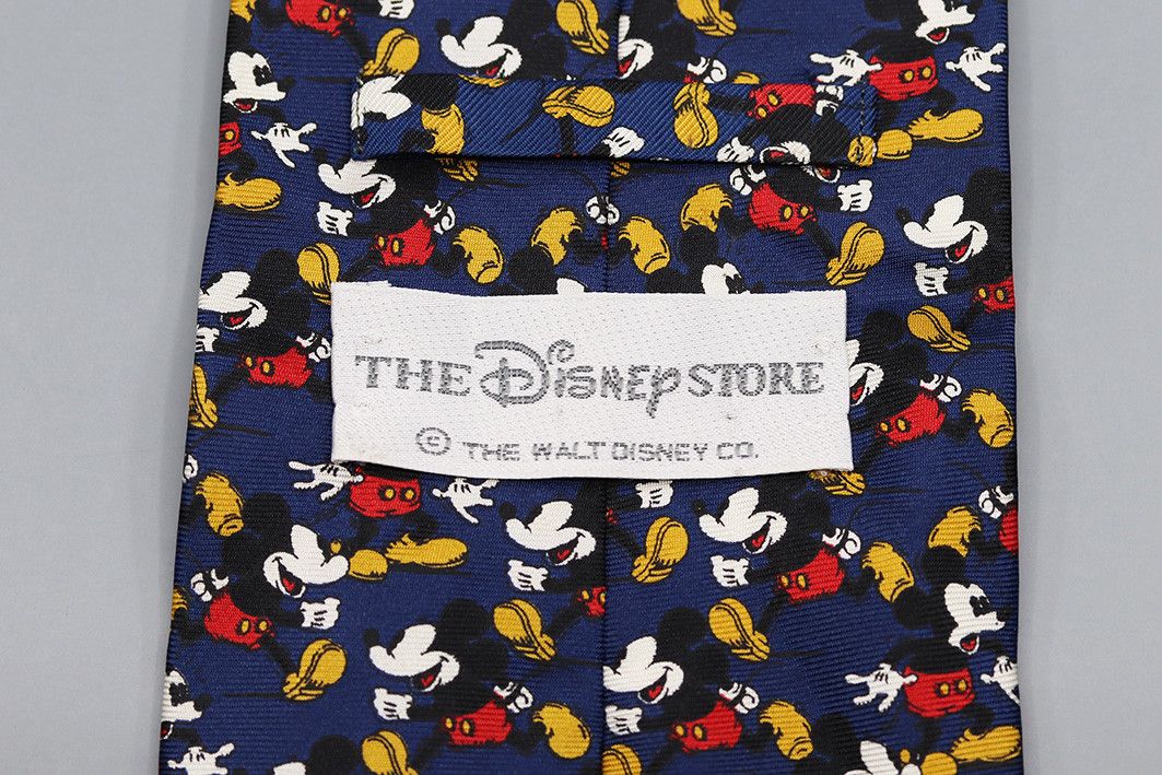 Disney Vintage Mickey Mouse Silk Tie – The Disney Store Size ONE SIZE - 3 Thumbnail
