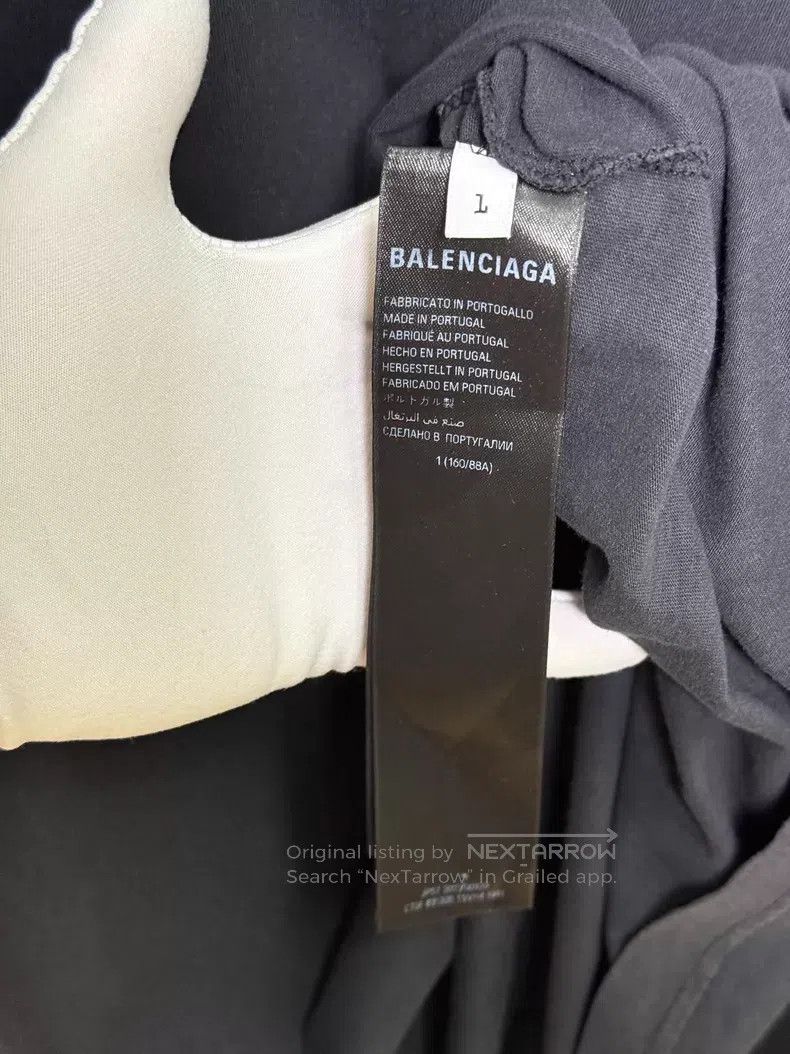 Balenciaga Balenciaga Lion Head Badge Short Sleeve T-Shirt Size US S / EU 44-46 / 1 - 4 Thumbnail