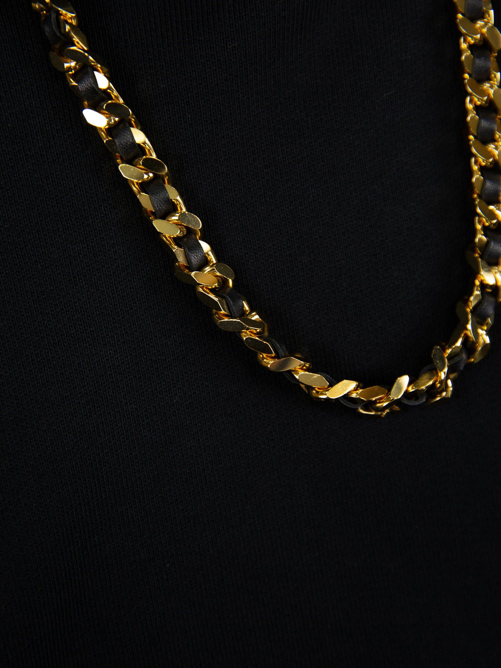 Burberry Burberry Chain Detail Black Hoodie Size US S / EU 44-46 / 1 - 3 Thumbnail
