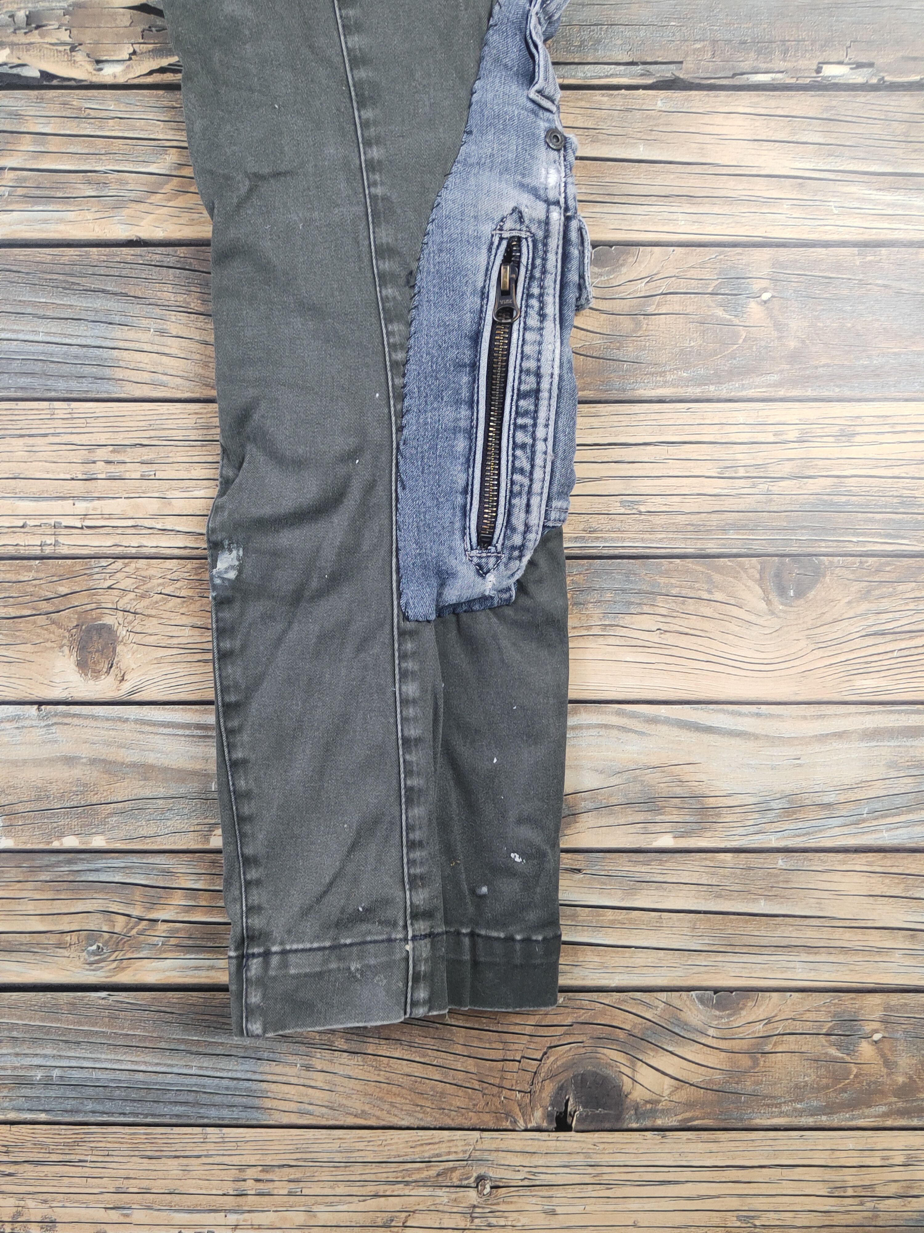 Japanese Brand DL Shop TK custom patchwork rework reconstruct Pants #46-026 Size US 31 - 13 Thumbnail