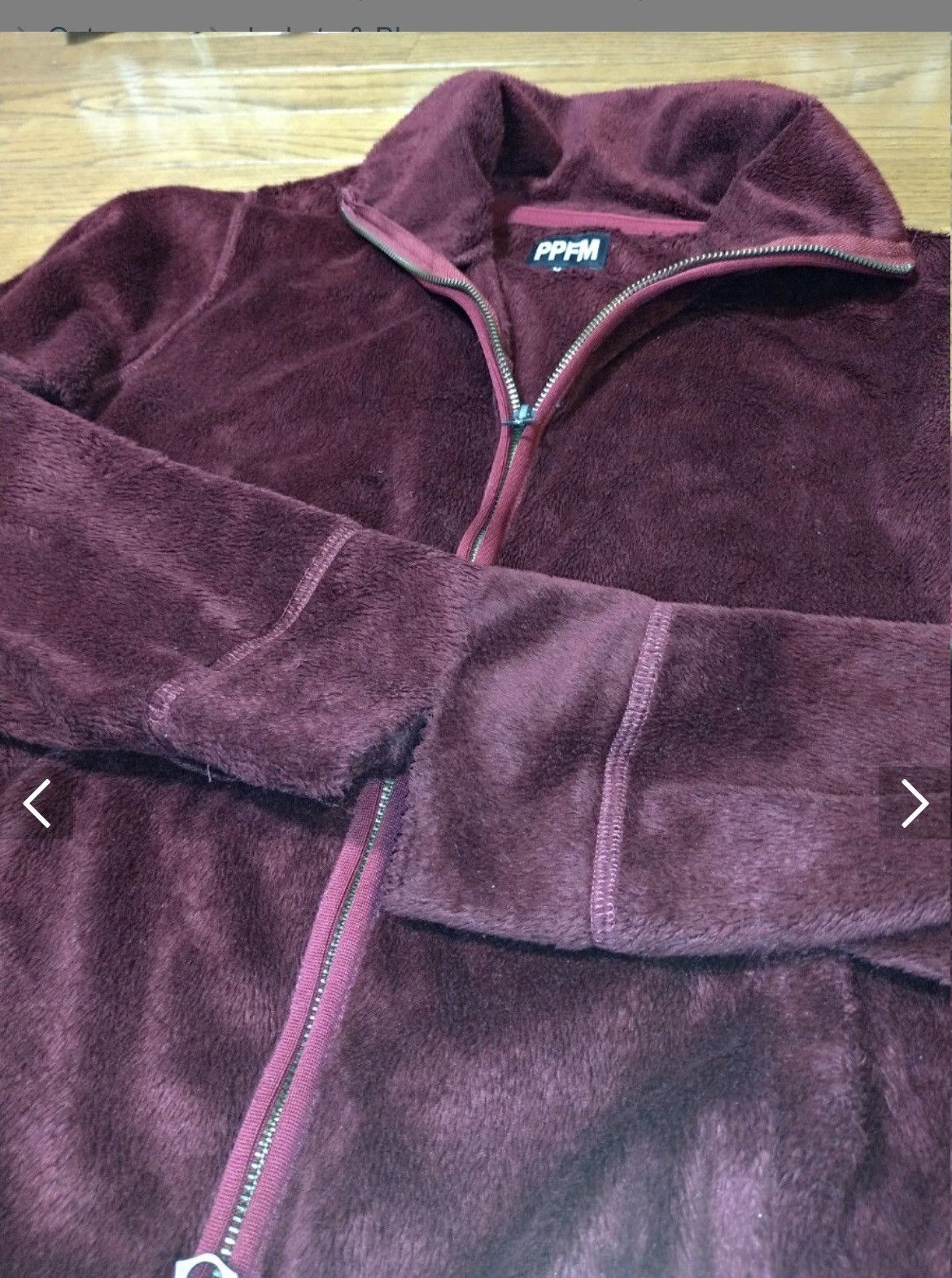 PPFM PPFM fleece zip up Size US M / EU 48-50 / 2 - 3 Thumbnail