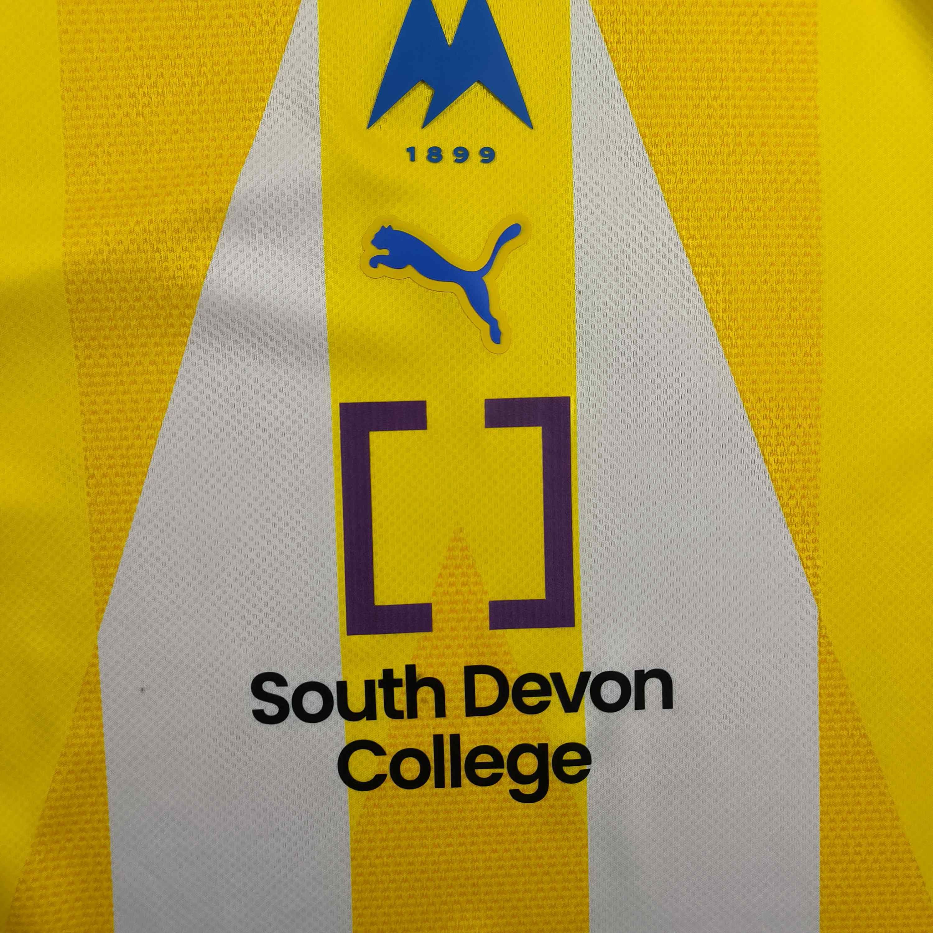 Puma Torquay United 2023-24 Puma home football jersey size XL Size US XL / EU 56 / 4 - 3 Thumbnail