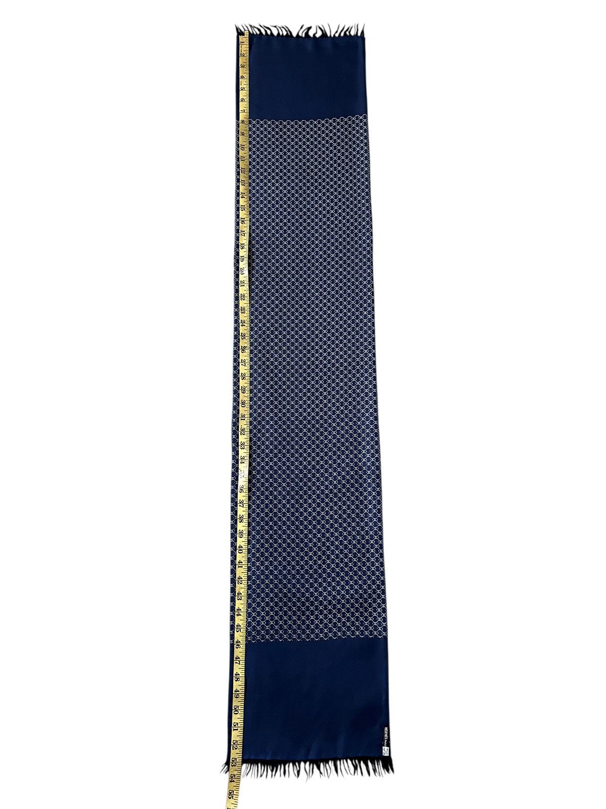 Vintage Hermes Double Sided Cashmere Silk Muffler