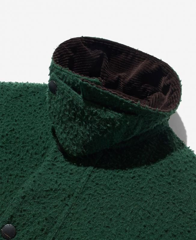 Barbour × Noah Noah X Barbour Wool Teddy Bedale Jacket Size US L / EU 52-54 / 3 - 6 Thumbnail