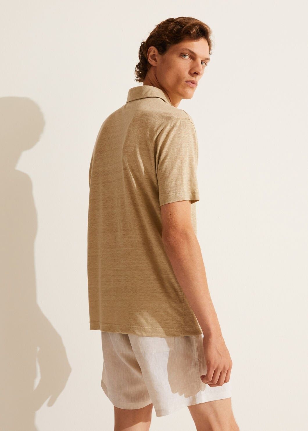 Loro Piana o1w1db10125 FAI1314 Polo Shirt in Light Beige Size US S / EU 44-46 / 1 - 3 Thumbnail