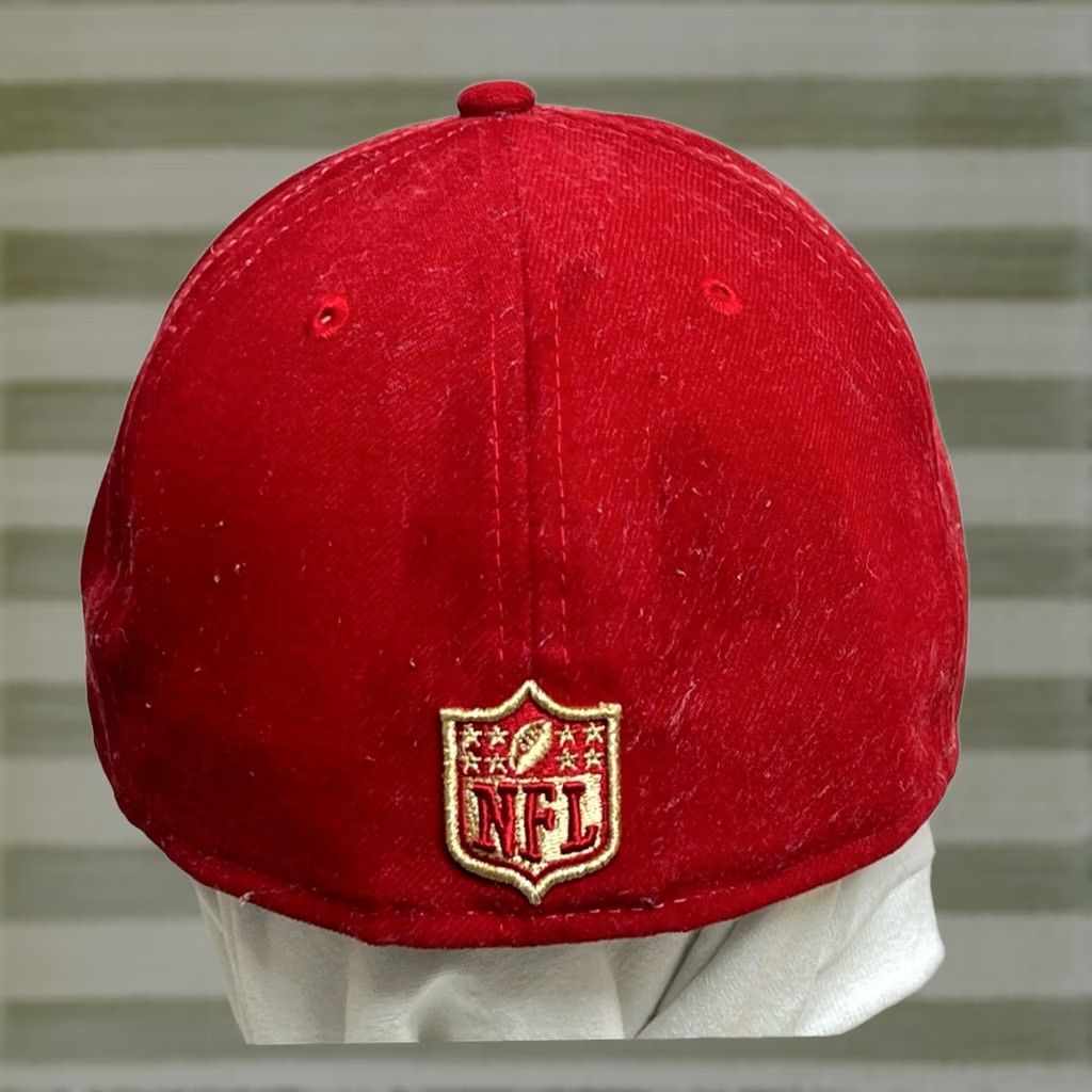 New Era New Era Hat Mens 7 1/8 Red NFL San Francisco 49ers 59FIFTY Field Cap Size RARE Size ONE SIZE - 1 Thumbnail