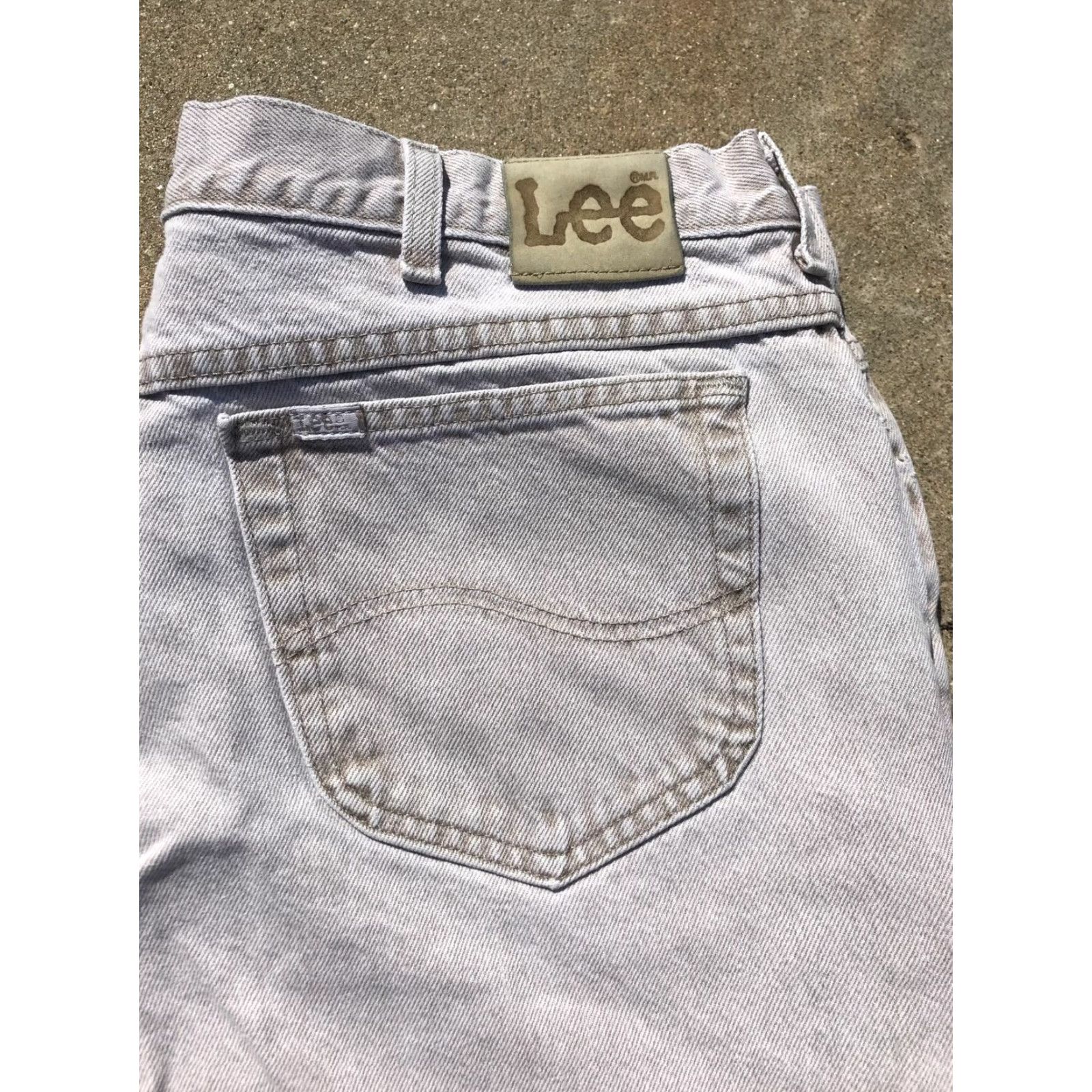 Lee VINTAGE 90s Lee Riders Denim Jeans Khaki Men's Regular Size 42 x 30 Union Made USA Size US 42 / EU 58 - 2 Thumbnail