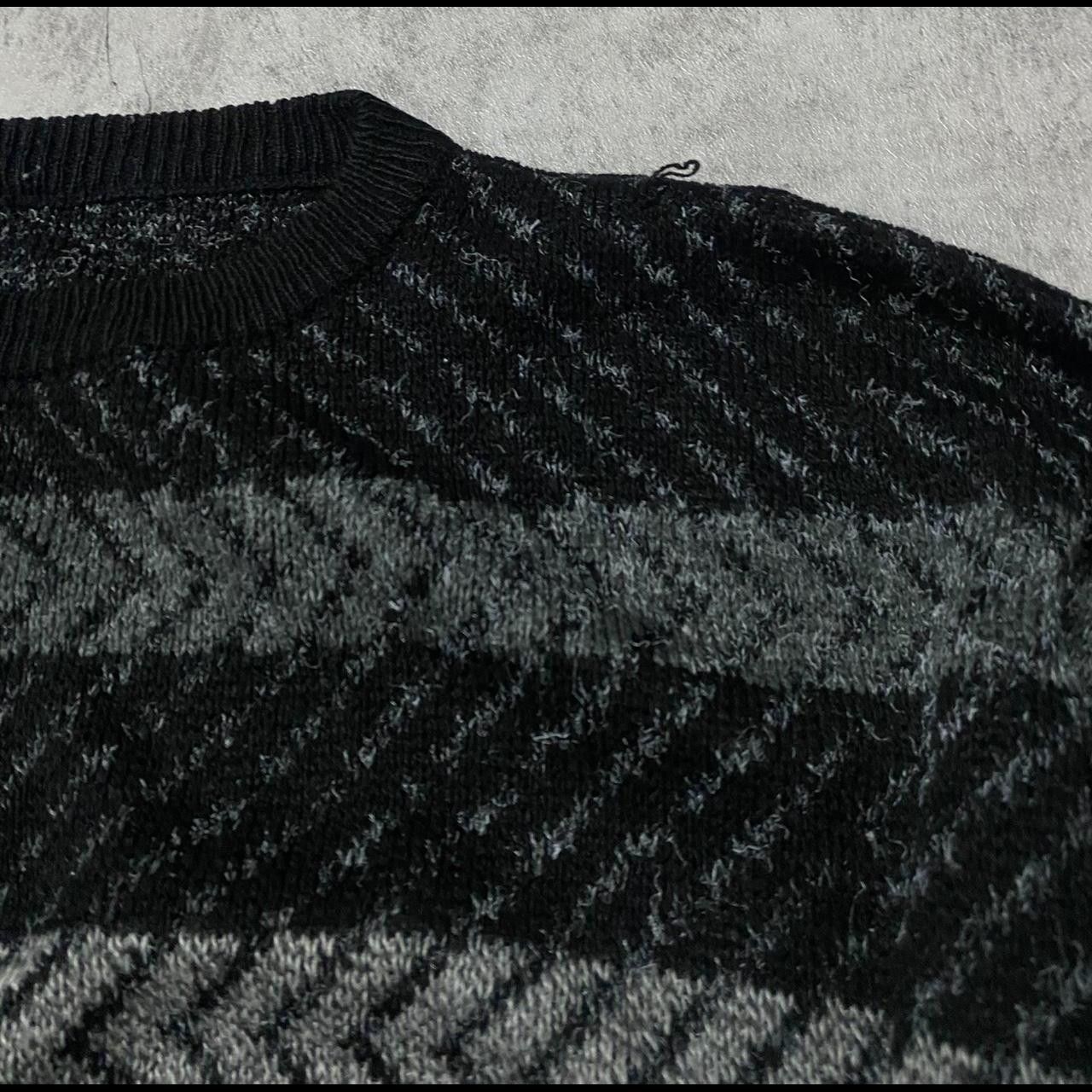 Other Black and grey vintage 80s knit sweater knit #retrofashion Size US S / EU 44-46 / 1 - 3 Thumbnail