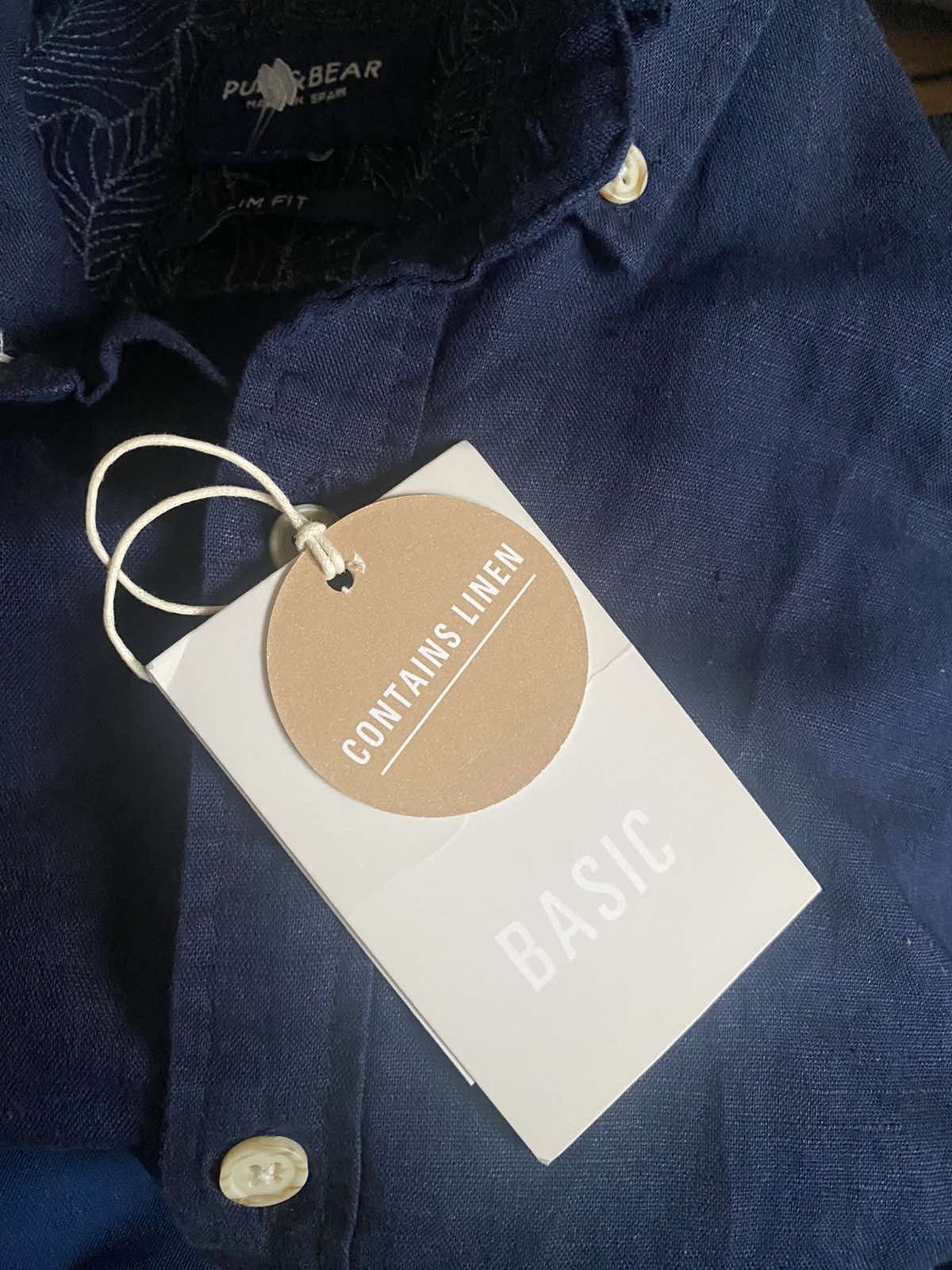 Pull & Bear New elegant men's shirt PULL & BEAR Long Sleeve - S - UNIQUE Size US S / EU 44-46 / 1 - 5 Thumbnail