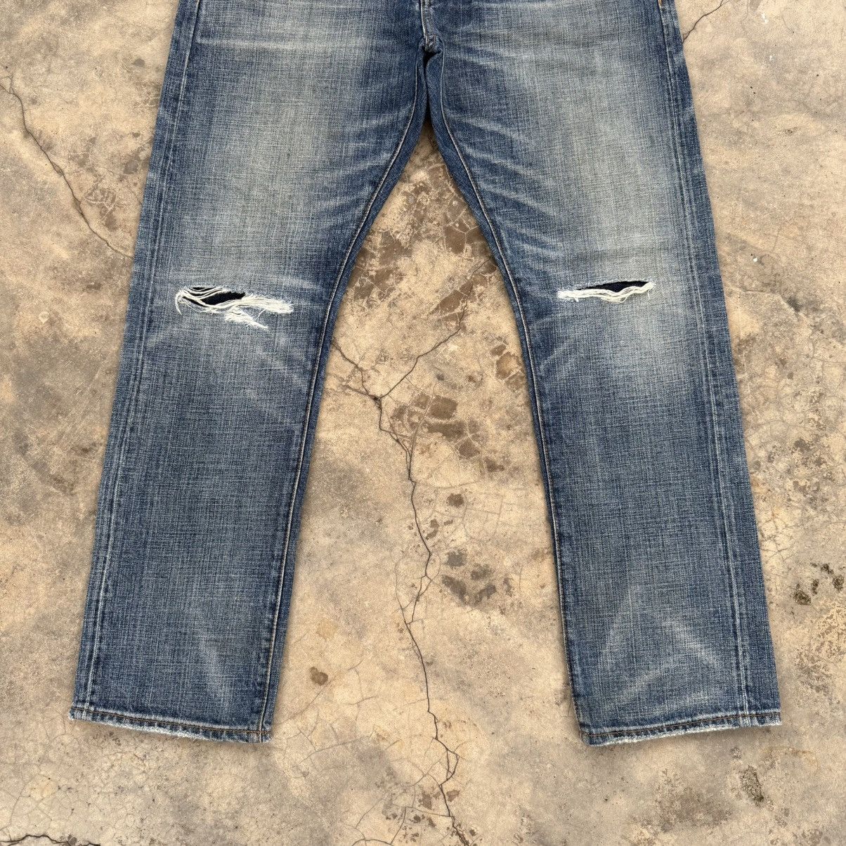 American Eagle Outfitters VINTAGE AEO SELVEGE JEANS DENIM PANTS Size US 36 / EU 52 - 5 Thumbnail