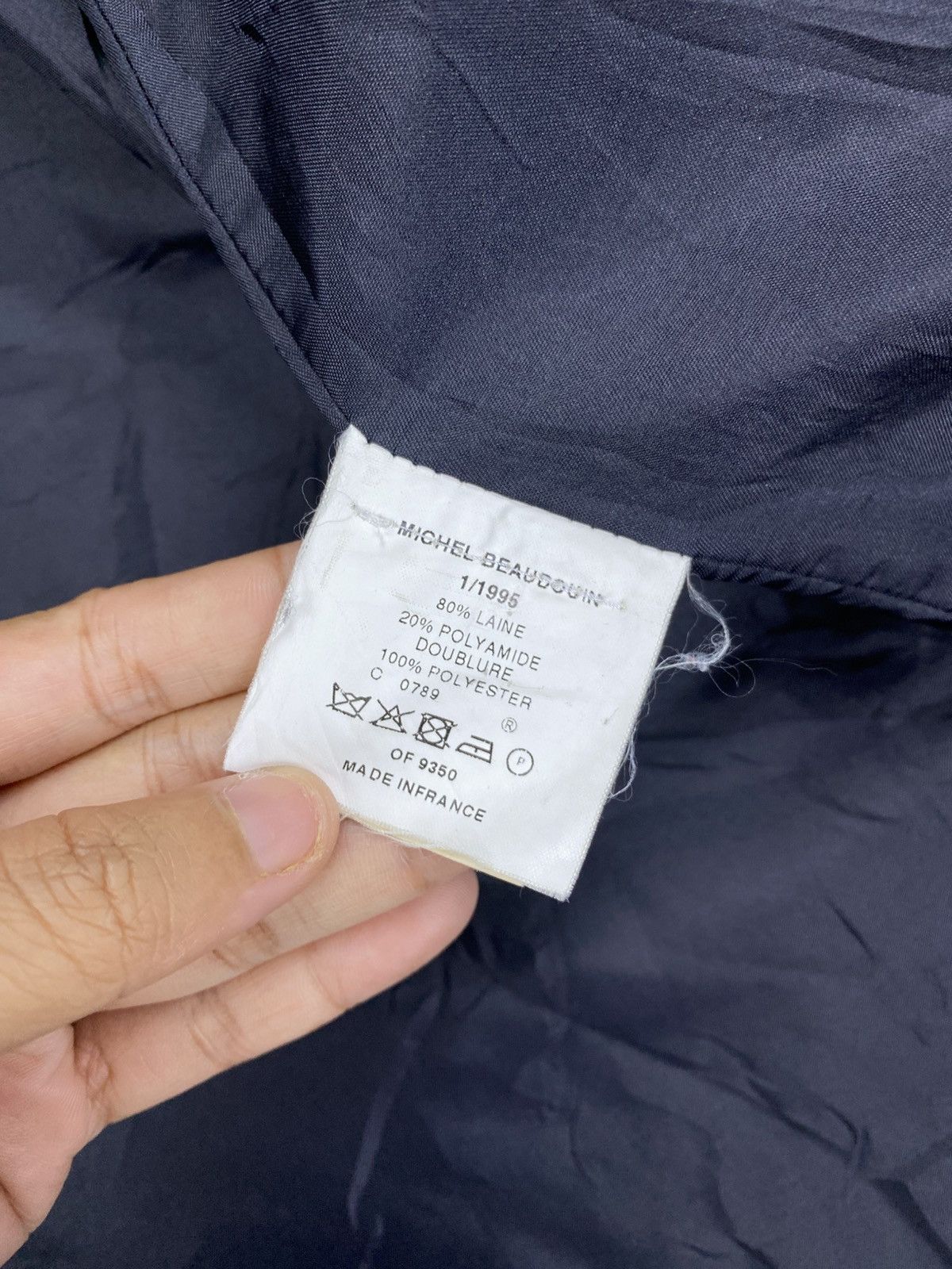 Vintage 🔥STEALS Vintage Michel Beaudouin Rare Style Jacket Size US S / EU 44-46 / 1 - 11 Thumbnail
